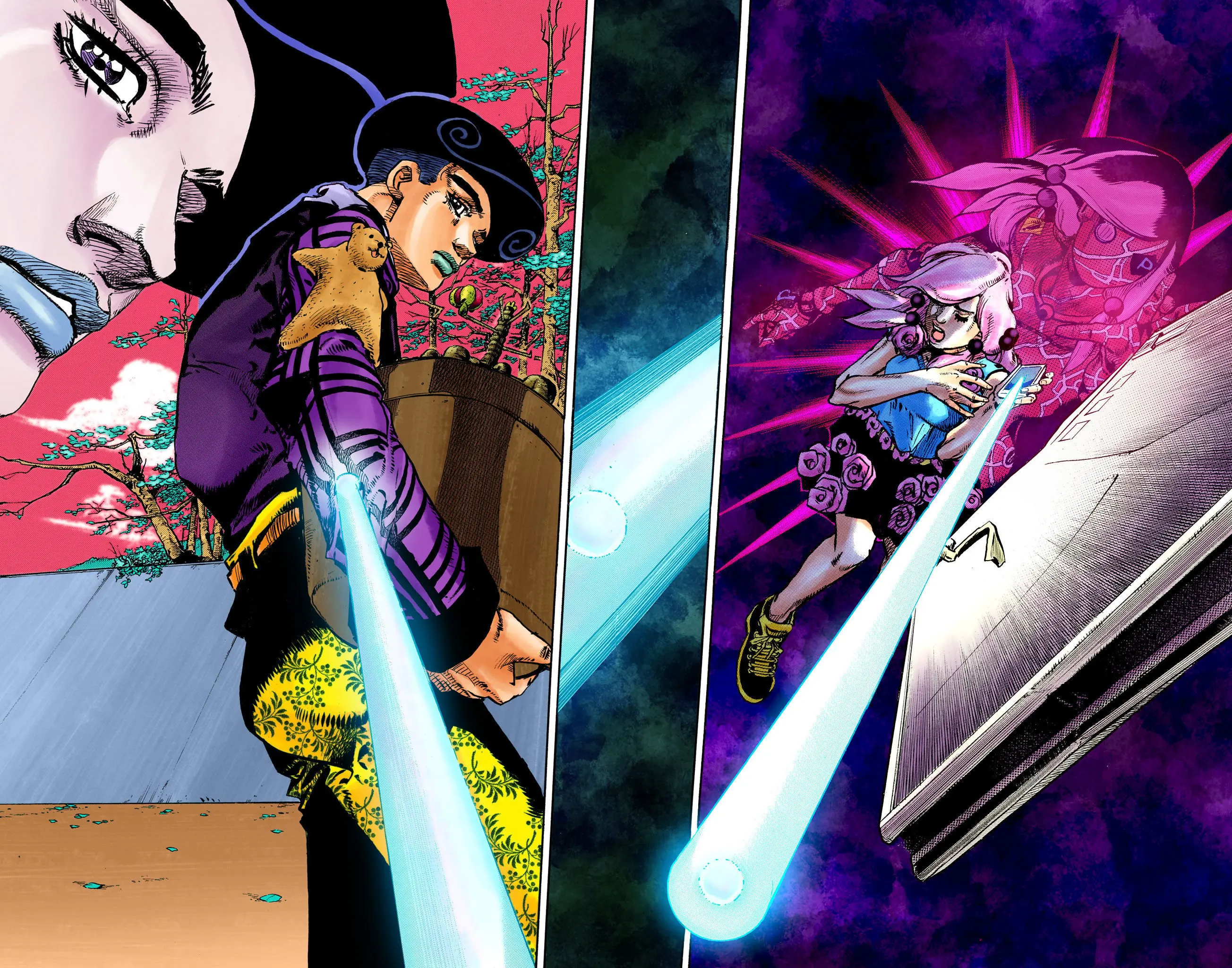 JoJo's Bizarre Adventure, Part 8: JoJolion Colored Manga — Chapter 105 — Page 33