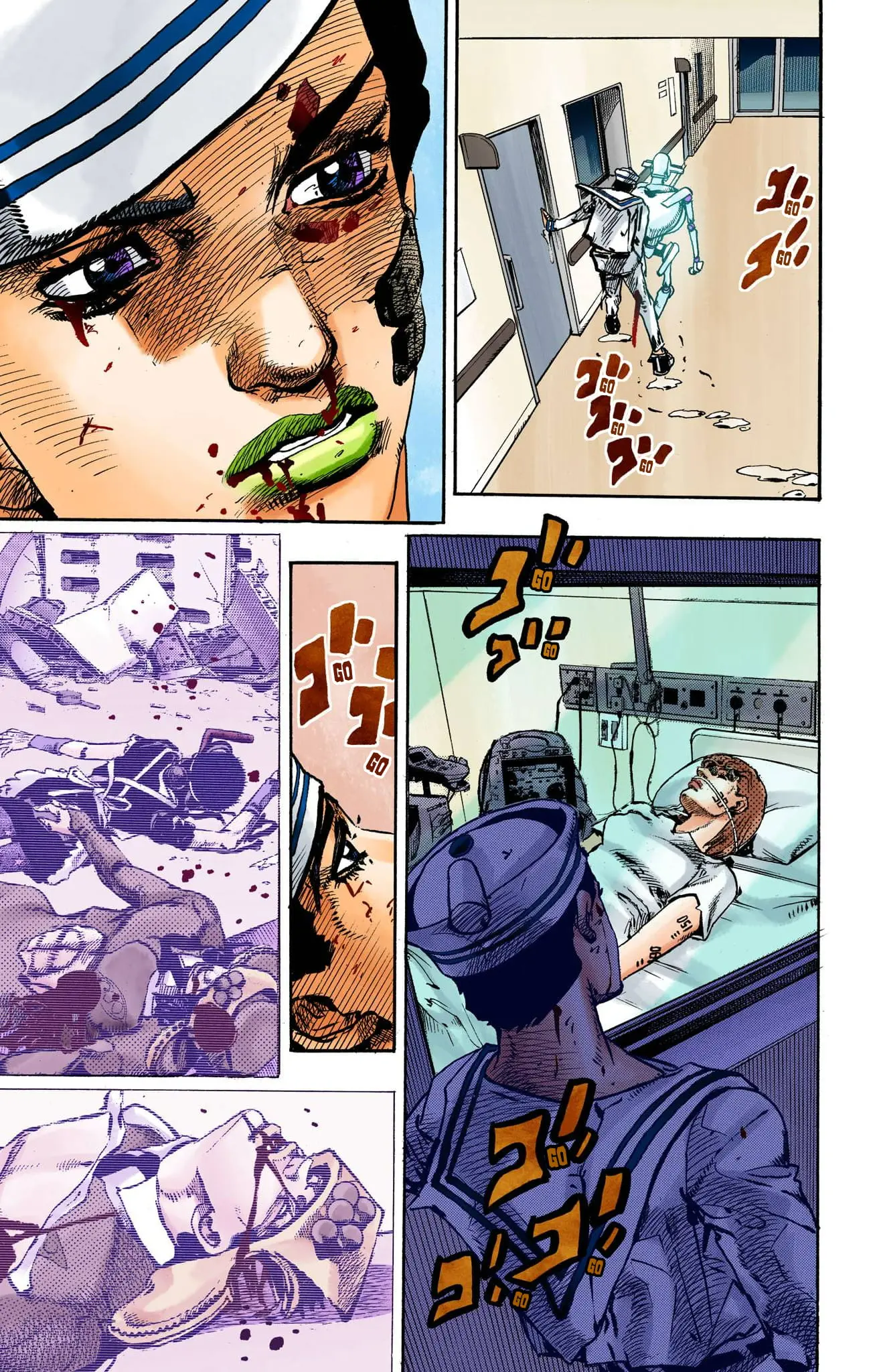 JoJo's Bizarre Adventure, Part 8: JoJolion Colored Manga — Chapter 107 — Page 8