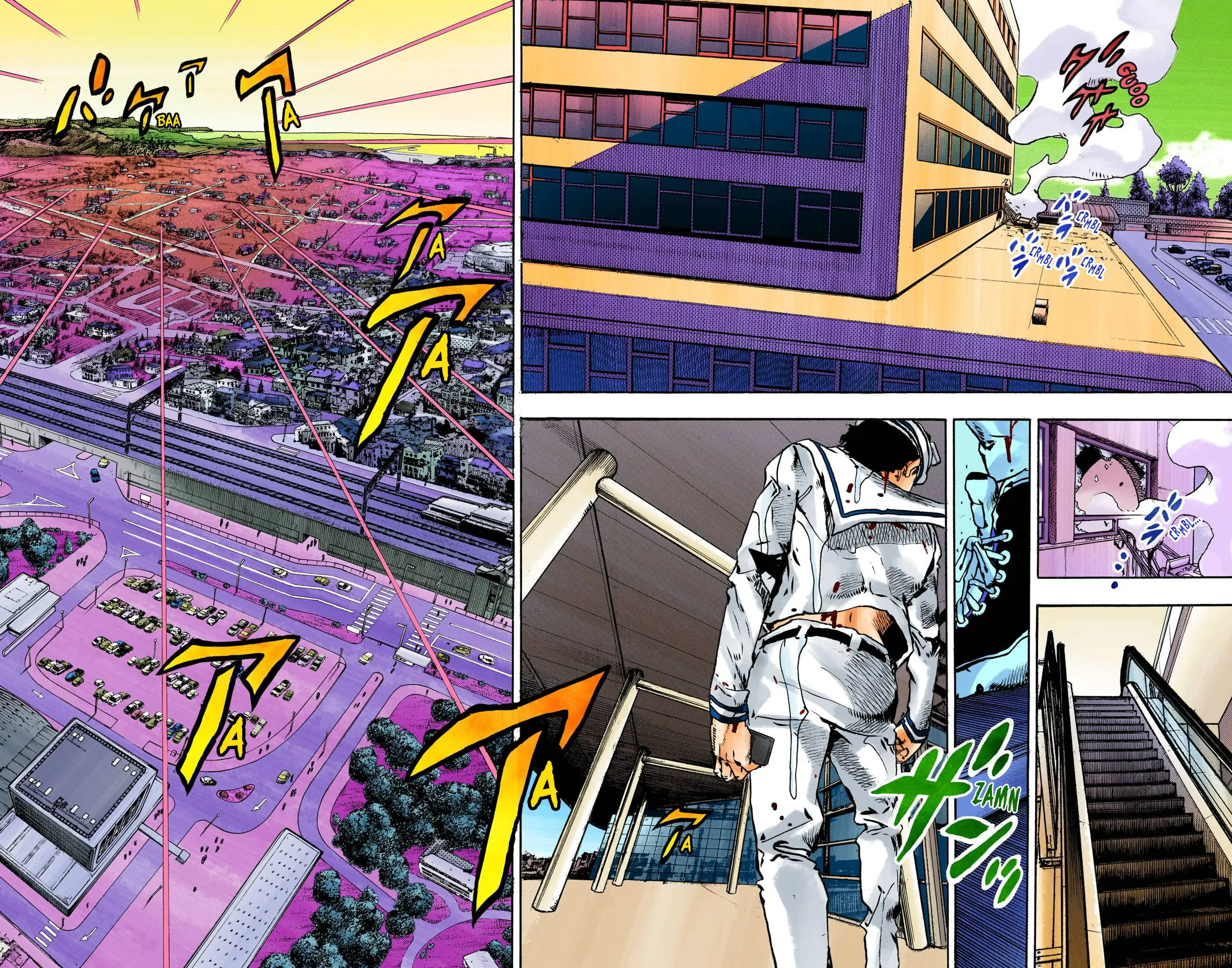 JoJo's Bizarre Adventure, Part 8: JoJolion Colored Manga — Chapter 107 — Page 9