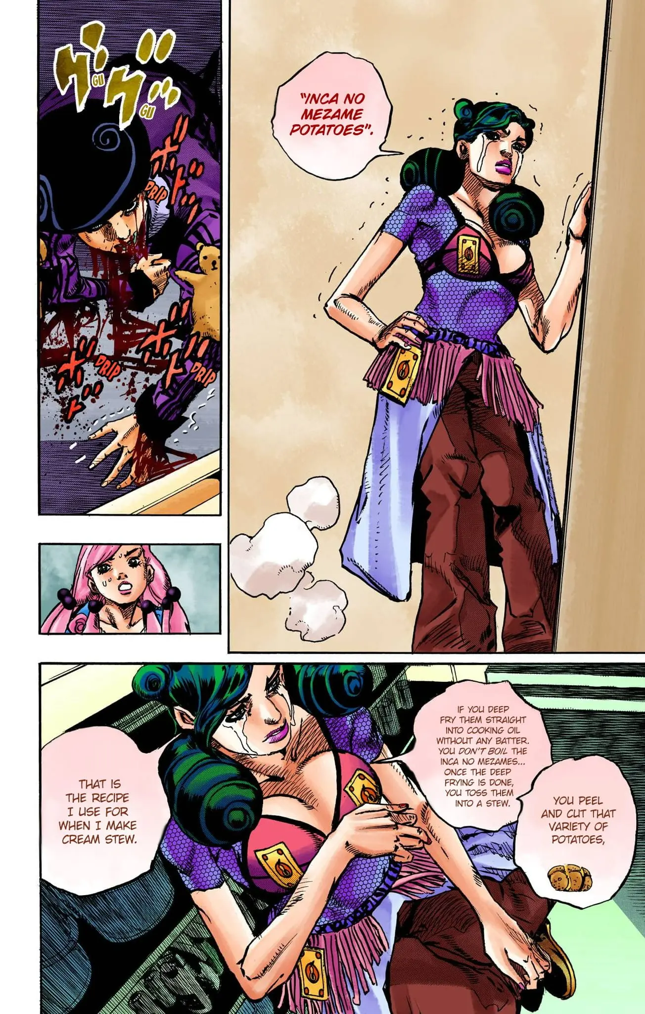 JoJo's Bizarre Adventure, Part 8: JoJolion Colored Manga — Chapter 107 — Page 11