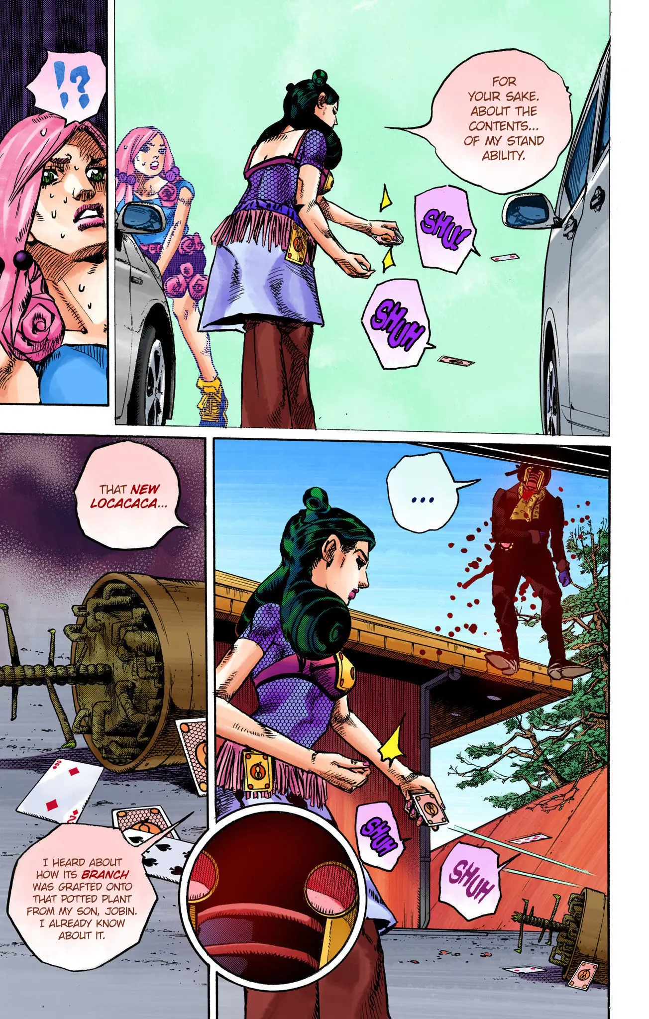 JoJo's Bizarre Adventure, Part 8: JoJolion Colored Manga — Chapter 107 — Page 29