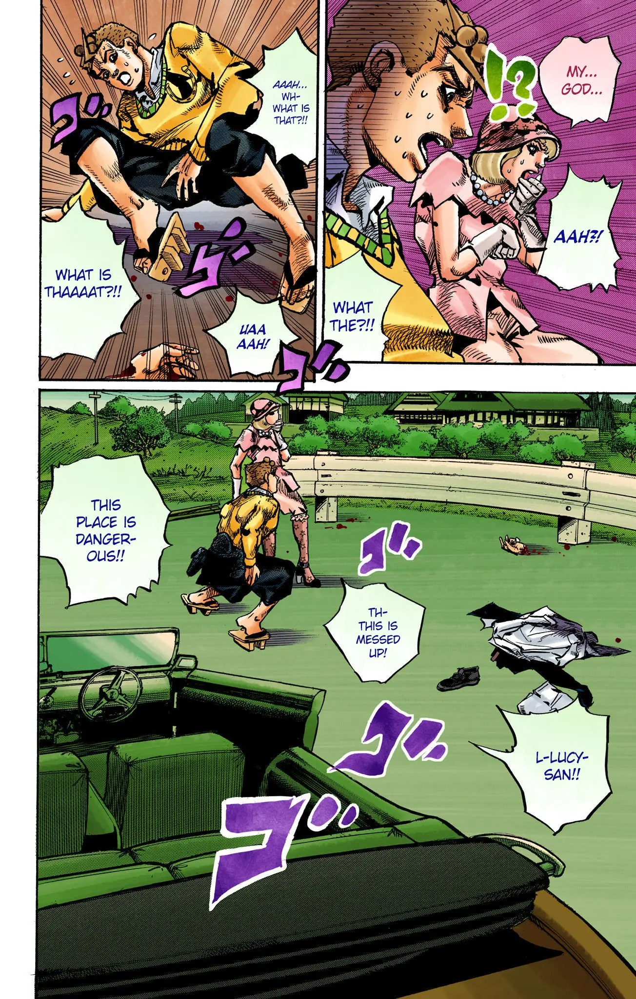 JoJo's Bizarre Adventure, Part 8: JoJolion Colored Manga — Chapter 109 — Page 31