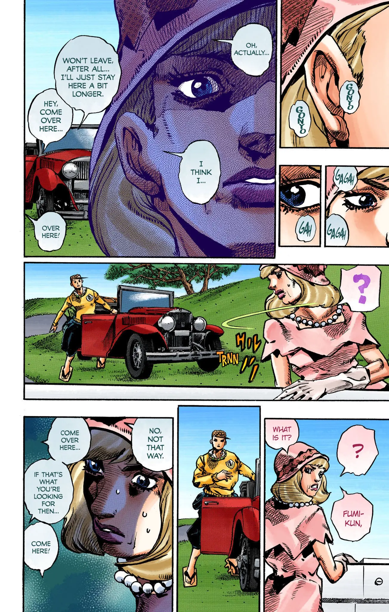 JoJo's Bizarre Adventure, Part 8: JoJolion Colored Manga — Chapter 109 — Page 35
