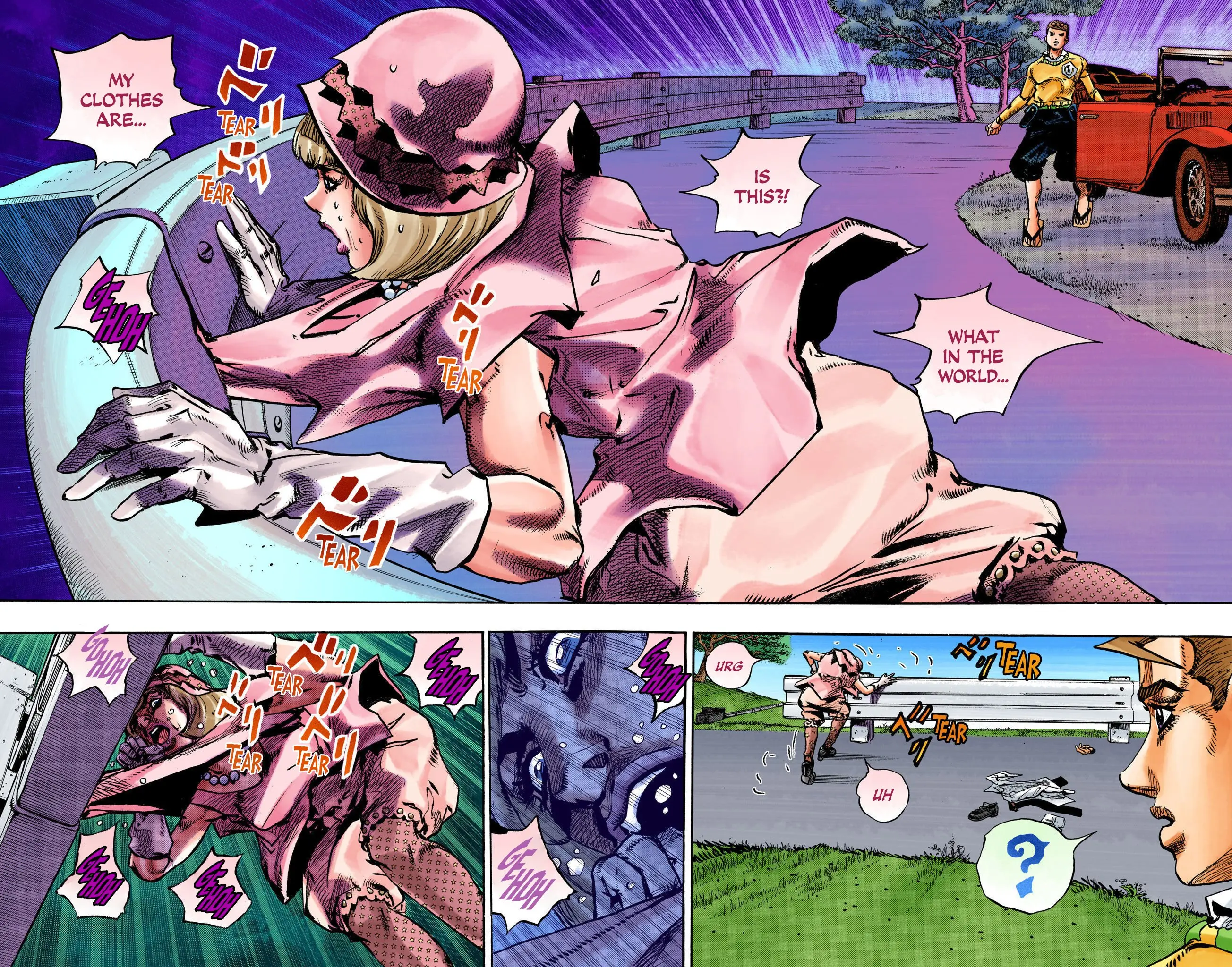 JoJo's Bizarre Adventure, Part 8: JoJolion Colored Manga — Chapter 109 — Page 39
