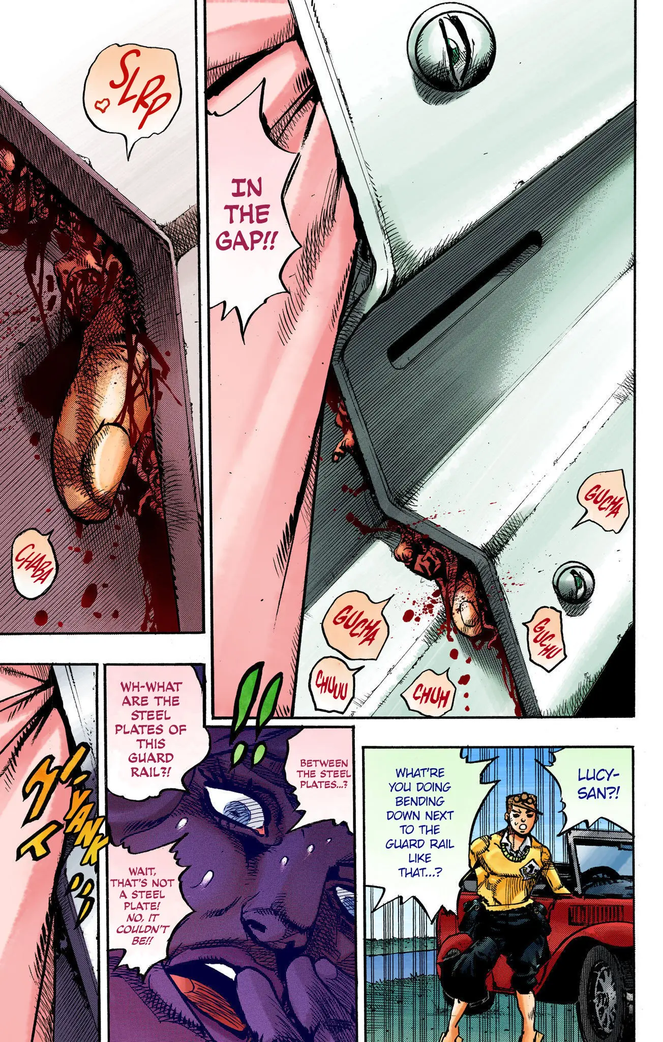 JoJo's Bizarre Adventure, Part 8: JoJolion Colored Manga — Chapter 109 — Page 41