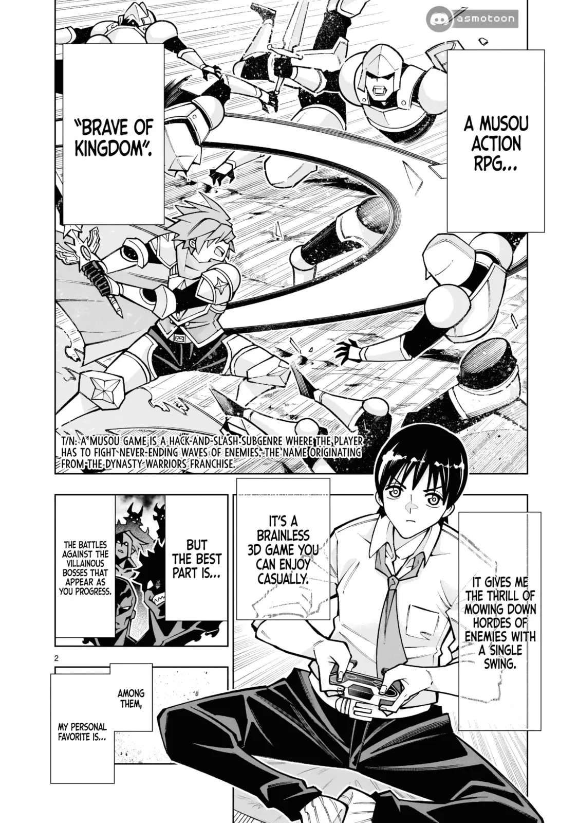 Kizuitara Musou Game no Akuyaku Shougun Datta Ken. Hametsu Route wa Bukkowasu — Chapter 1 — Page 2