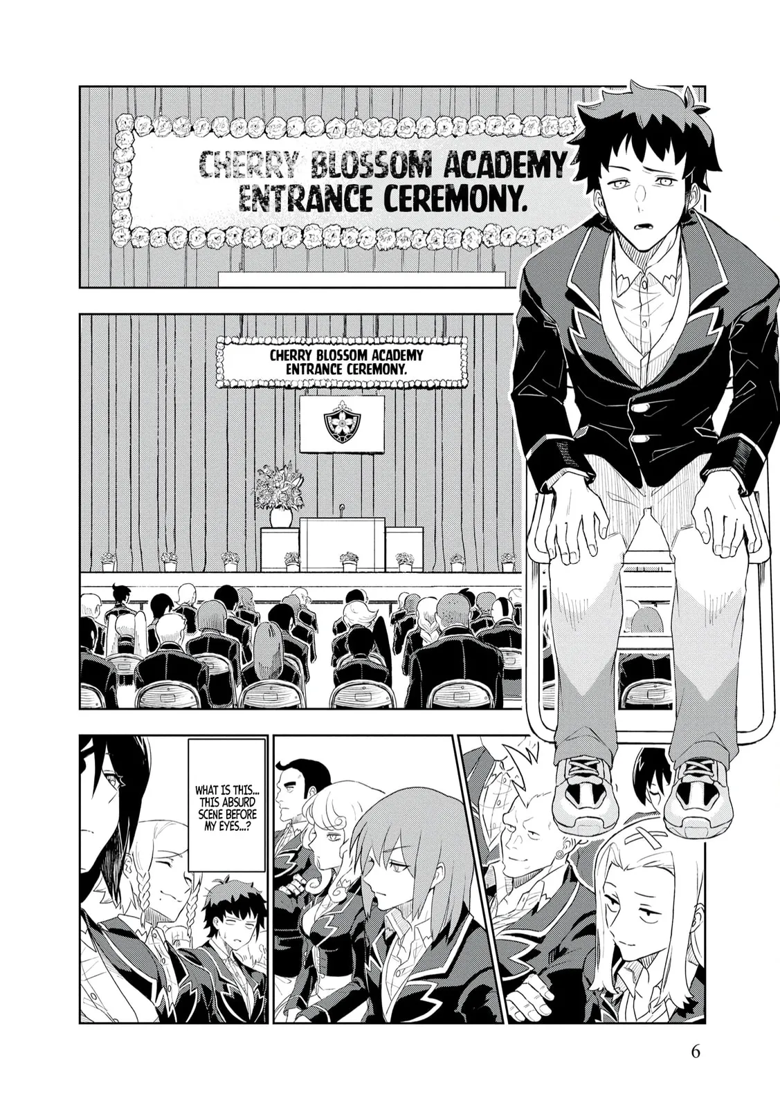 Dungeon Gakuen no Teihen ni Tensei Shita kedo, Naze ka Ore ni wa Kouryaku Hon ga Aru — Chapter 1 — Page 7