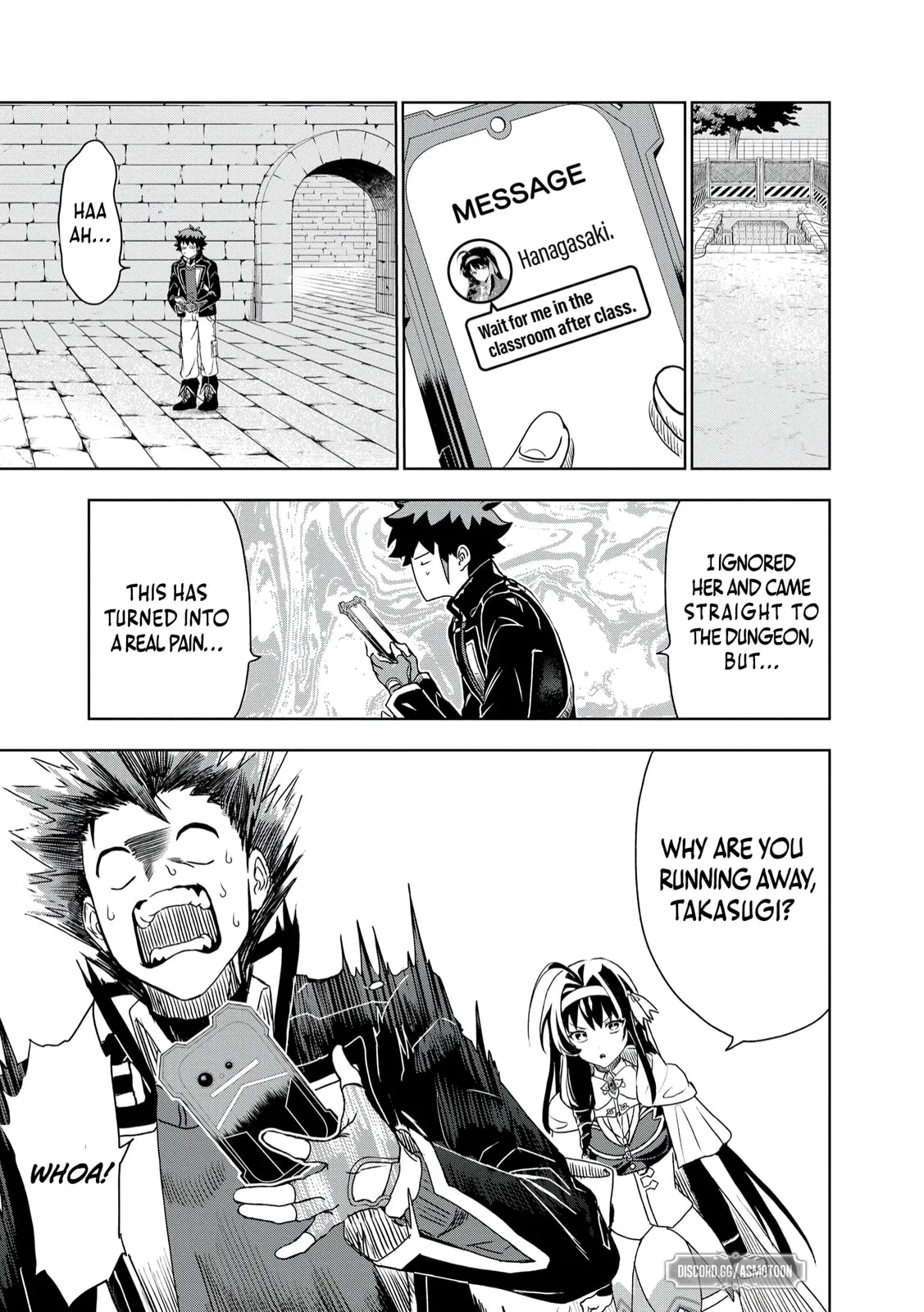 Dungeon Gakuen no Teihen ni Tensei Shita kedo, Naze ka Ore ni wa Kouryaku Hon ga Aru — Chapter 4 — Page 9