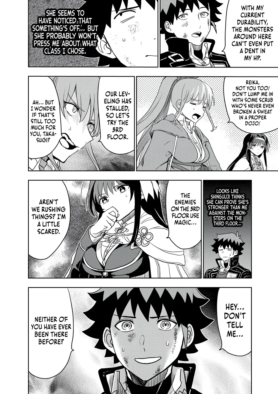 Dungeon Gakuen no Teihen ni Tensei Shita kedo, Naze ka Ore ni wa Kouryaku Hon ga Aru — Chapter 7 — Page 12