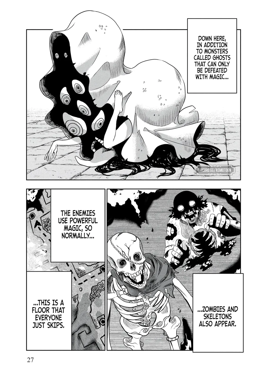 Dungeon Gakuen no Teihen ni Tensei Shita kedo, Naze ka Ore ni wa Kouryaku Hon ga Aru — Chapter 8 — Page 28