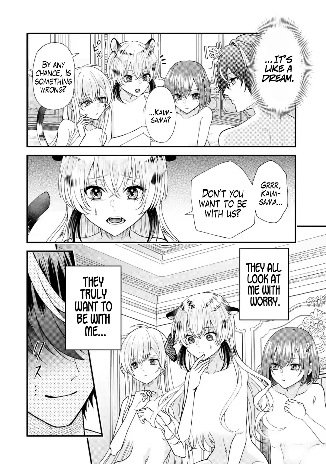 Doku no Ou Saikyou no Chikara ni Kakusei Shita Ore wa Bikitachi wo Shitagae, Hatsujou Haaremu no Aruji to Naru — Chapter 1.1 — Page 7