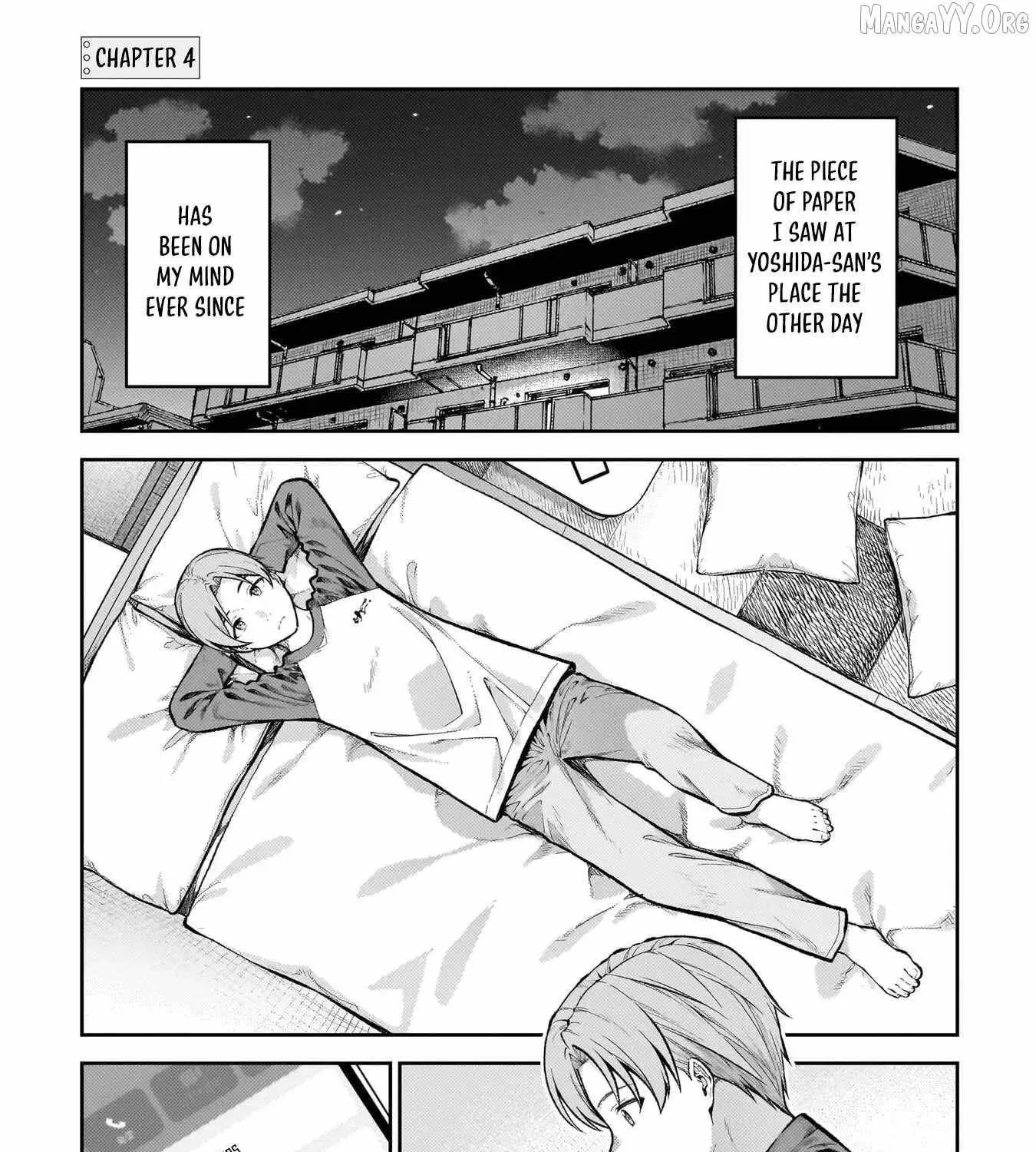Wakaranai desu Yoshida-san — Chapter 4 — Page 1