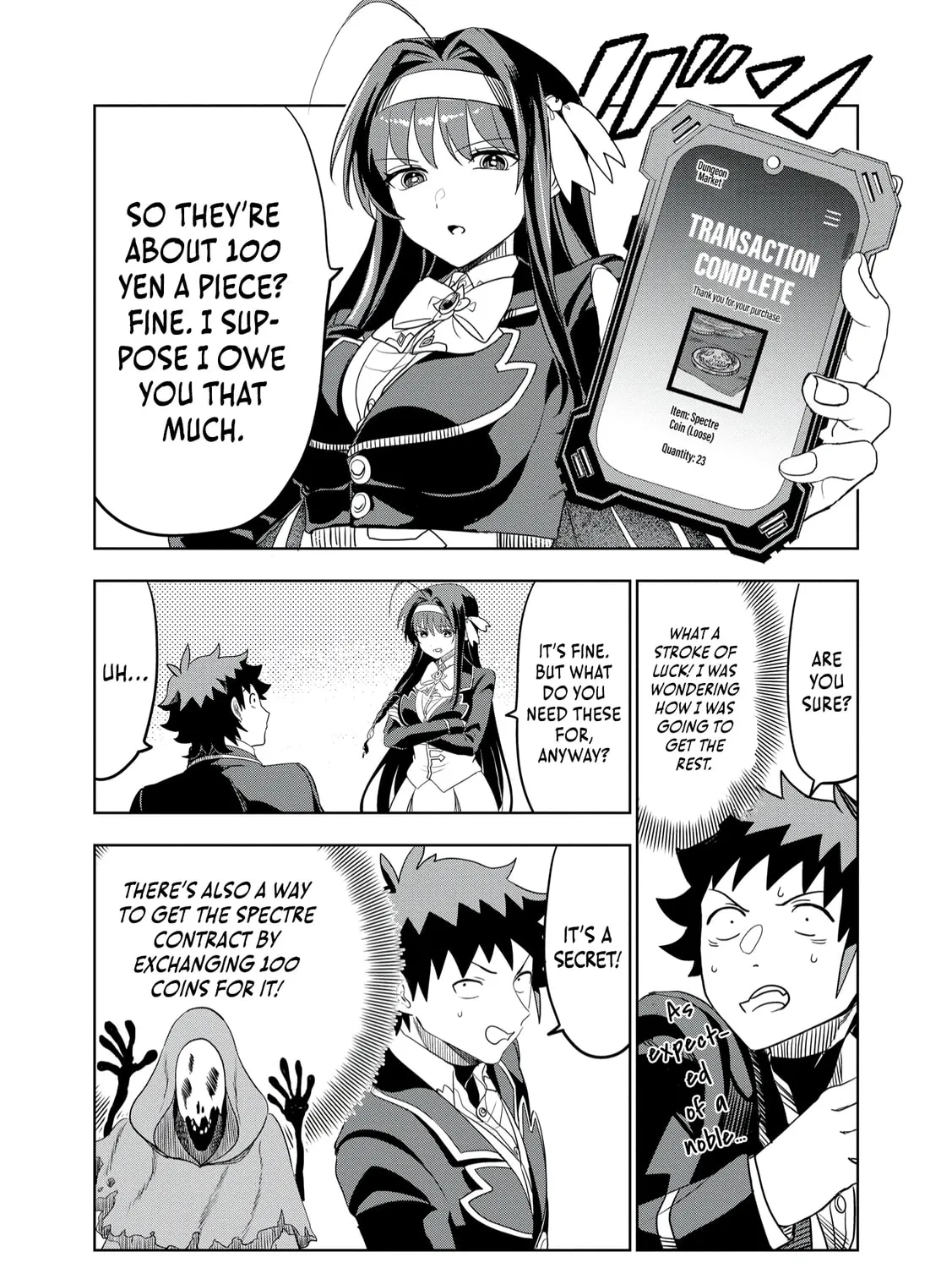 Dungeon Gakuen no Teihen ni Tensei Shita kedo, Naze ka Ore ni wa Kouryaku Hon ga Aru — Chapter 13 — Page 9