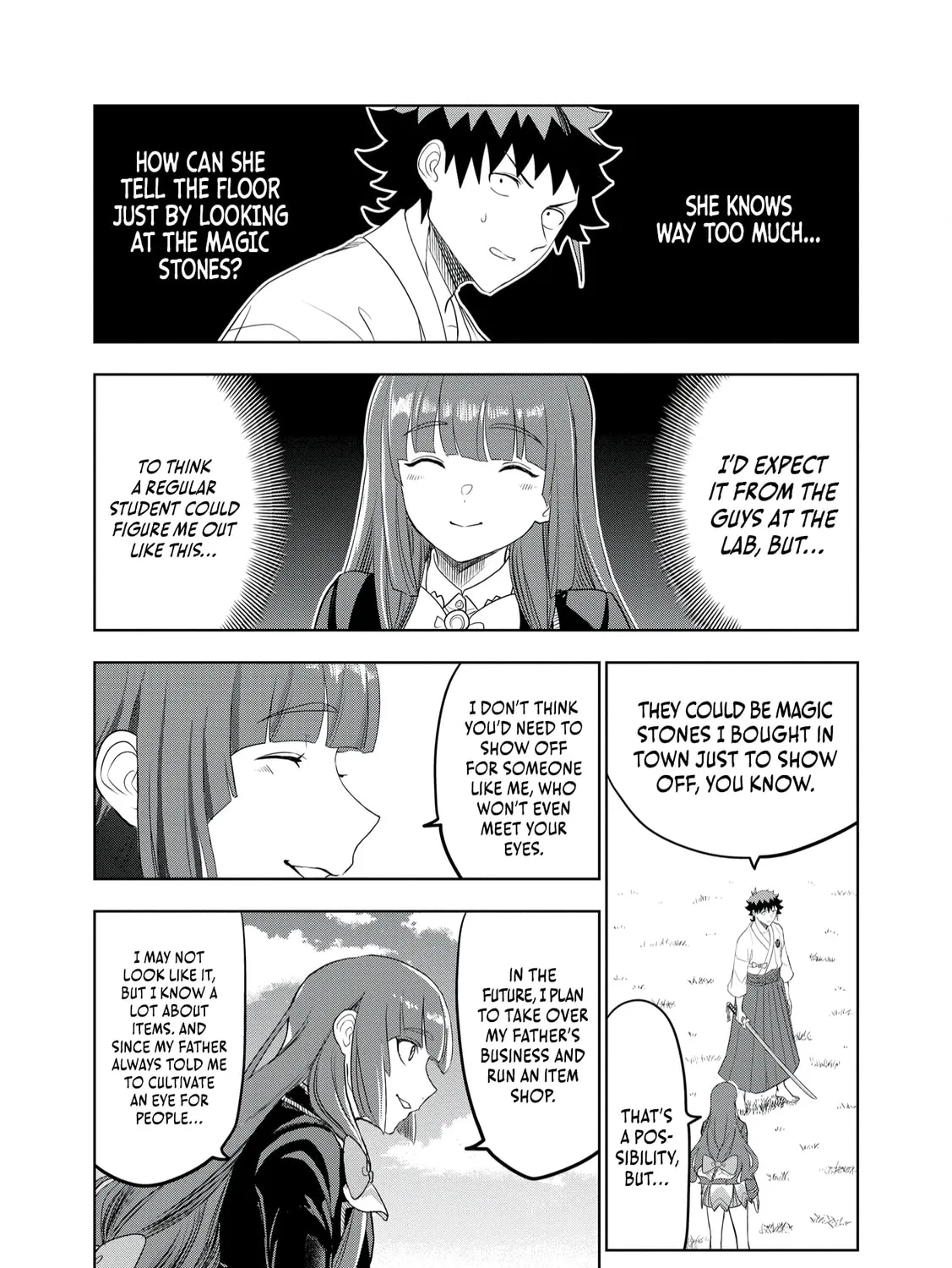 Dungeon Gakuen no Teihen ni Tensei Shita kedo, Naze ka Ore ni wa Kouryaku Hon ga Aru — Chapter 13 — Page 37