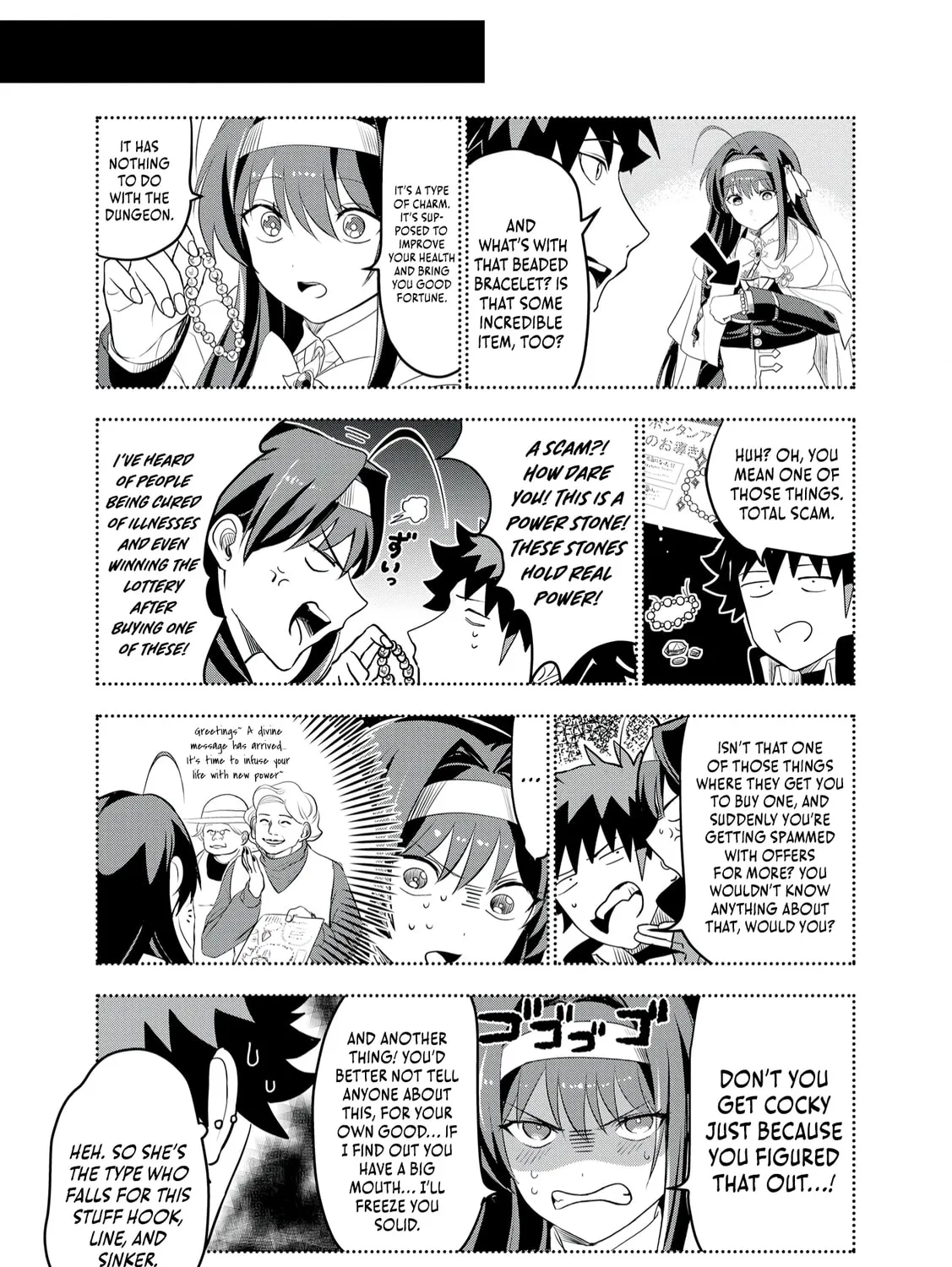Dungeon Gakuen no Teihen ni Tensei Shita kedo, Naze ka Ore ni wa Kouryaku Hon ga Aru — Chapter 13 — Page 61