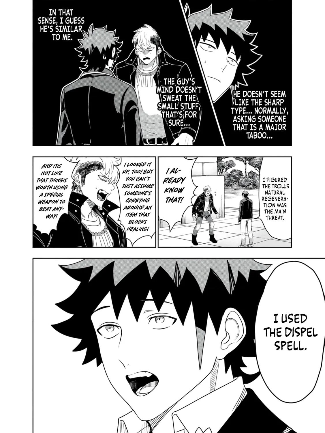 Dungeon Gakuen no Teihen ni Tensei Shita kedo, Naze ka Ore ni wa Kouryaku Hon ga Aru — Chapter 17 — Page 43
