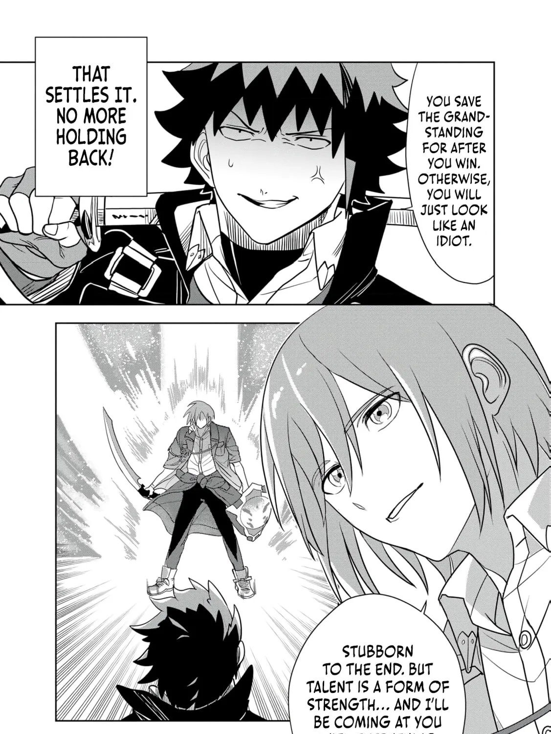 Dungeon Gakuen no Teihen ni Tensei Shita kedo, Naze ka Ore ni wa Kouryaku Hon ga Aru — Chapter 18 — Page 49
