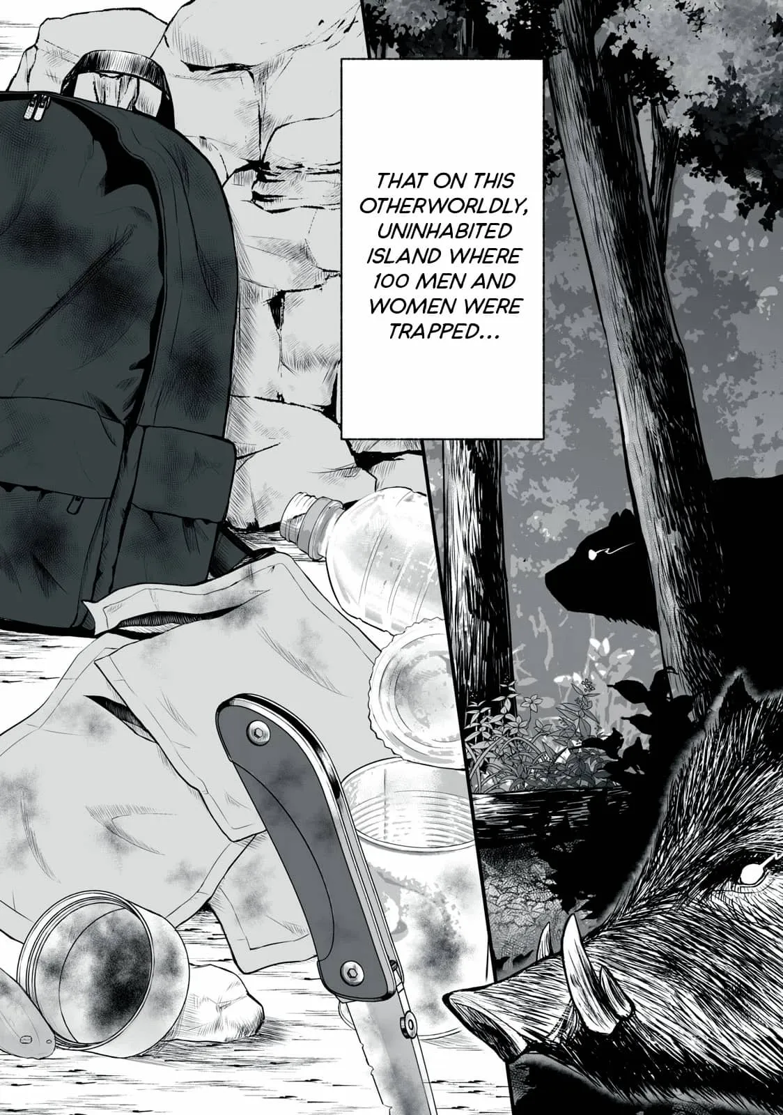 Isekai Rakuraku Survival ~Seizon Skill Kyousha no Ore ga Bishoujo Yonin to Class Mujintou Seikatsu~