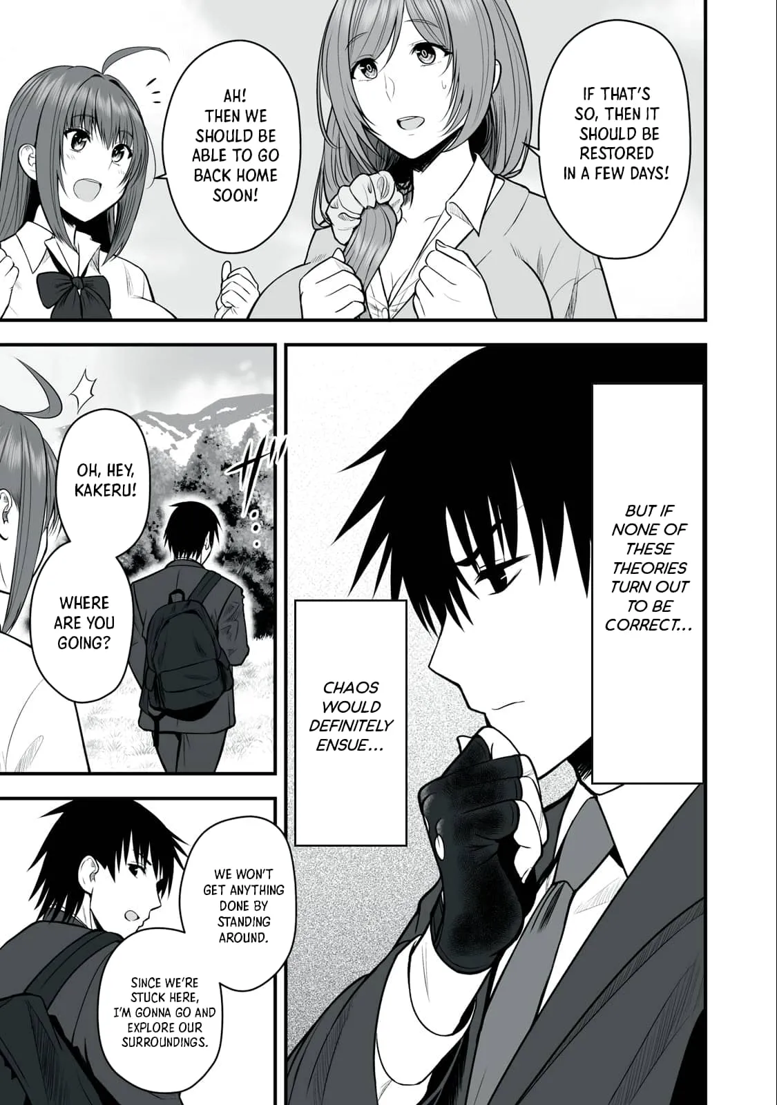 Isekai Rakuraku Survival ~Seizon Skill Kyousha no Ore ga Bishoujo Yonin to Class Mujintou Seikatsu~