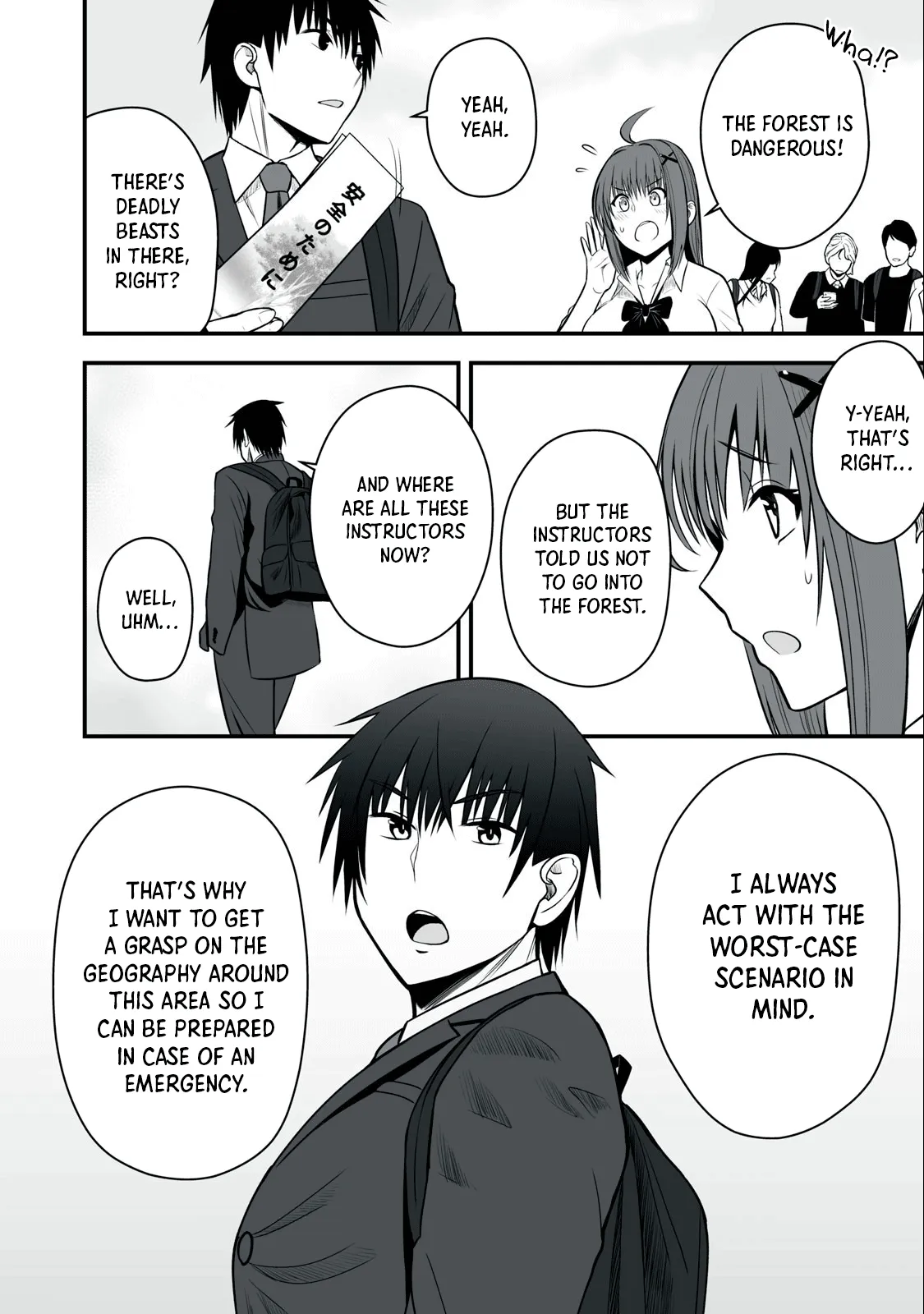 Isekai Rakuraku Survival ~Seizon Skill Kyousha no Ore ga Bishoujo Yonin to Class Mujintou Seikatsu~