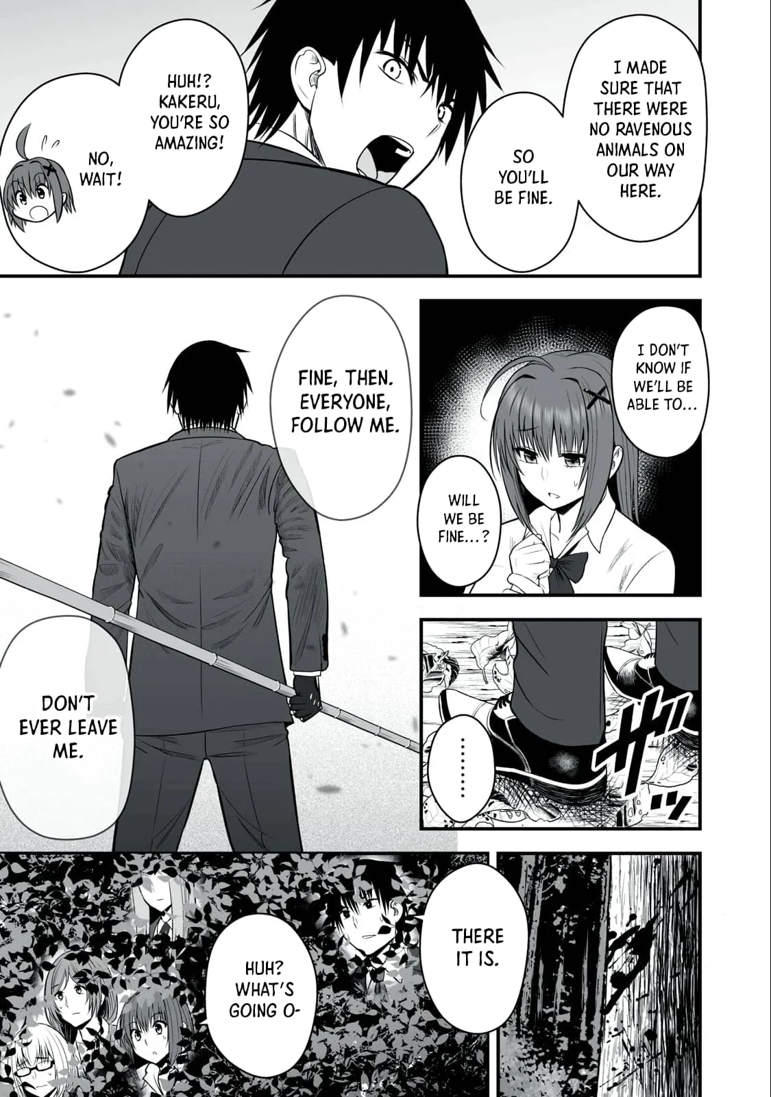 Isekai Rakuraku Survival ~Seizon Skill Kyousha no Ore ga Bishoujo Yonin to Class Mujintou Seikatsu~