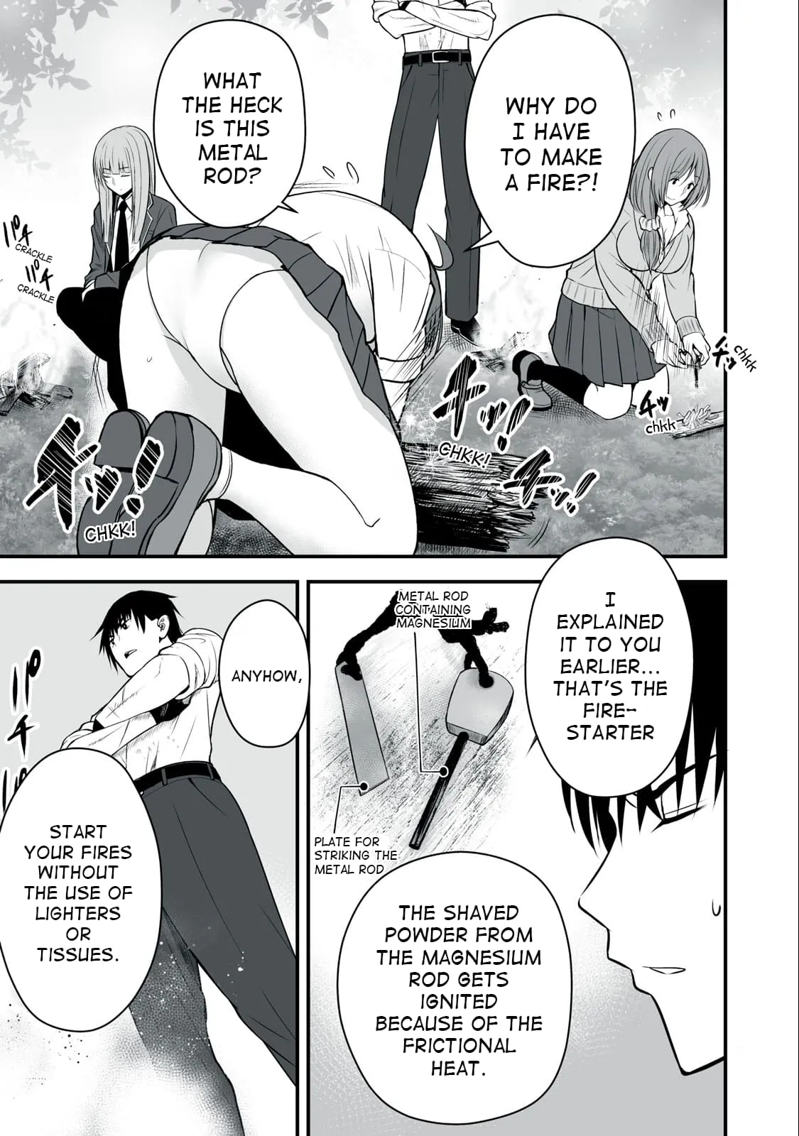 Isekai Rakuraku Survival ~Seizon Skill Kyousha no Ore ga Bishoujo Yonin to Class Mujintou Seikatsu~