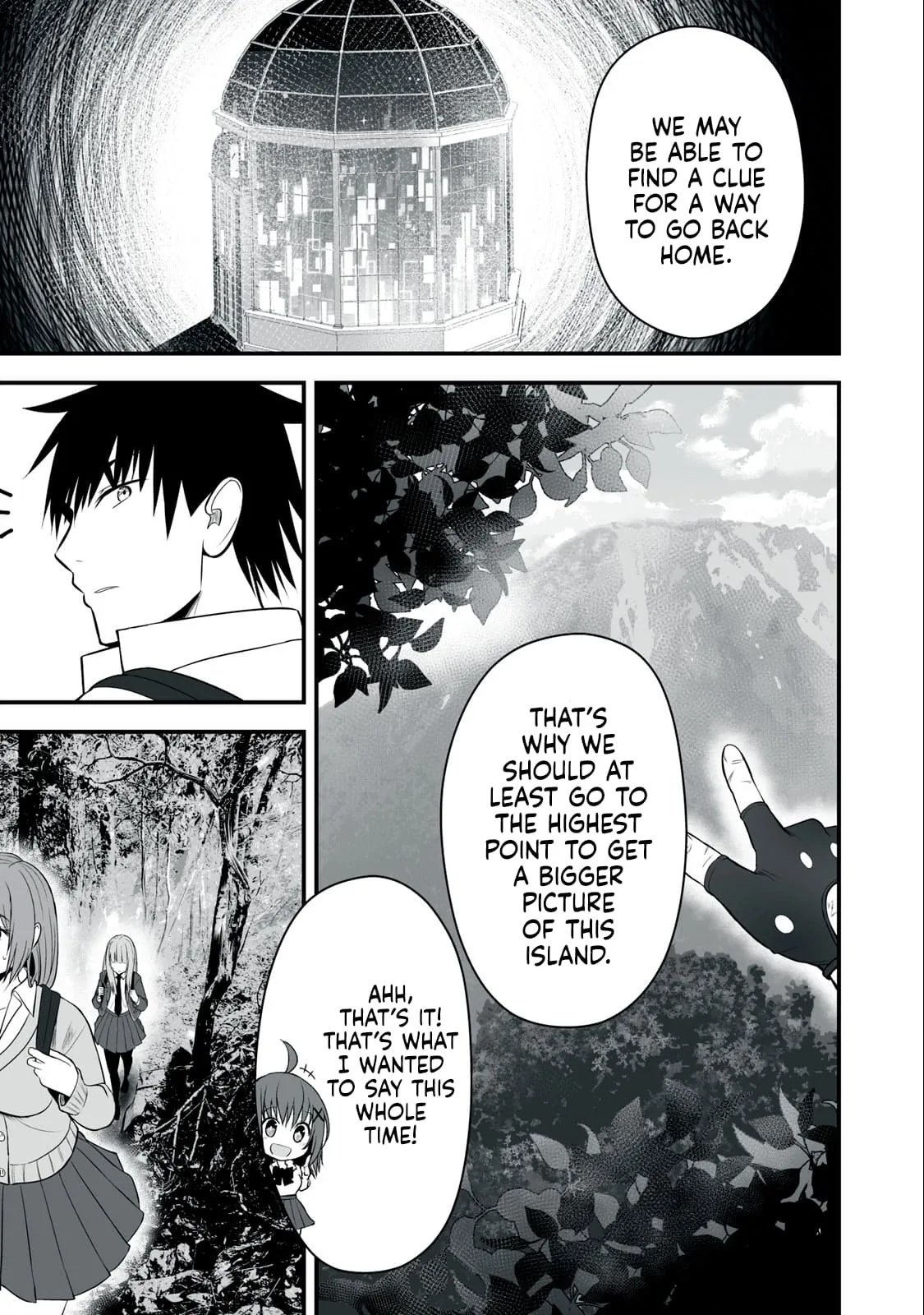 Isekai Rakuraku Survival ~Seizon Skill Kyousha no Ore ga Bishoujo Yonin to Class Mujintou Seikatsu~