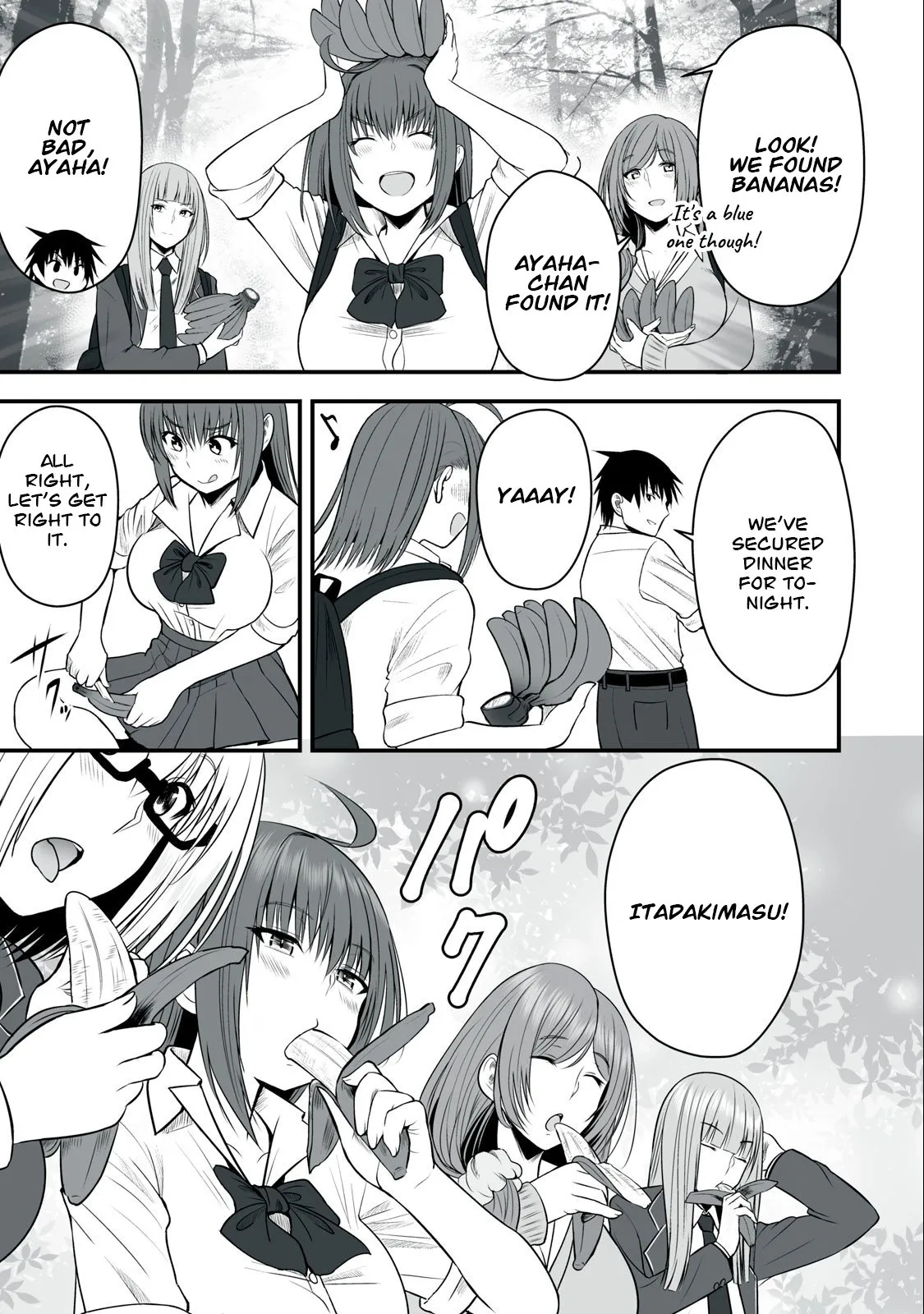 Isekai Rakuraku Survival ~Seizon Skill Kyousha no Ore ga Bishoujo Yonin to Class Mujintou Seikatsu~