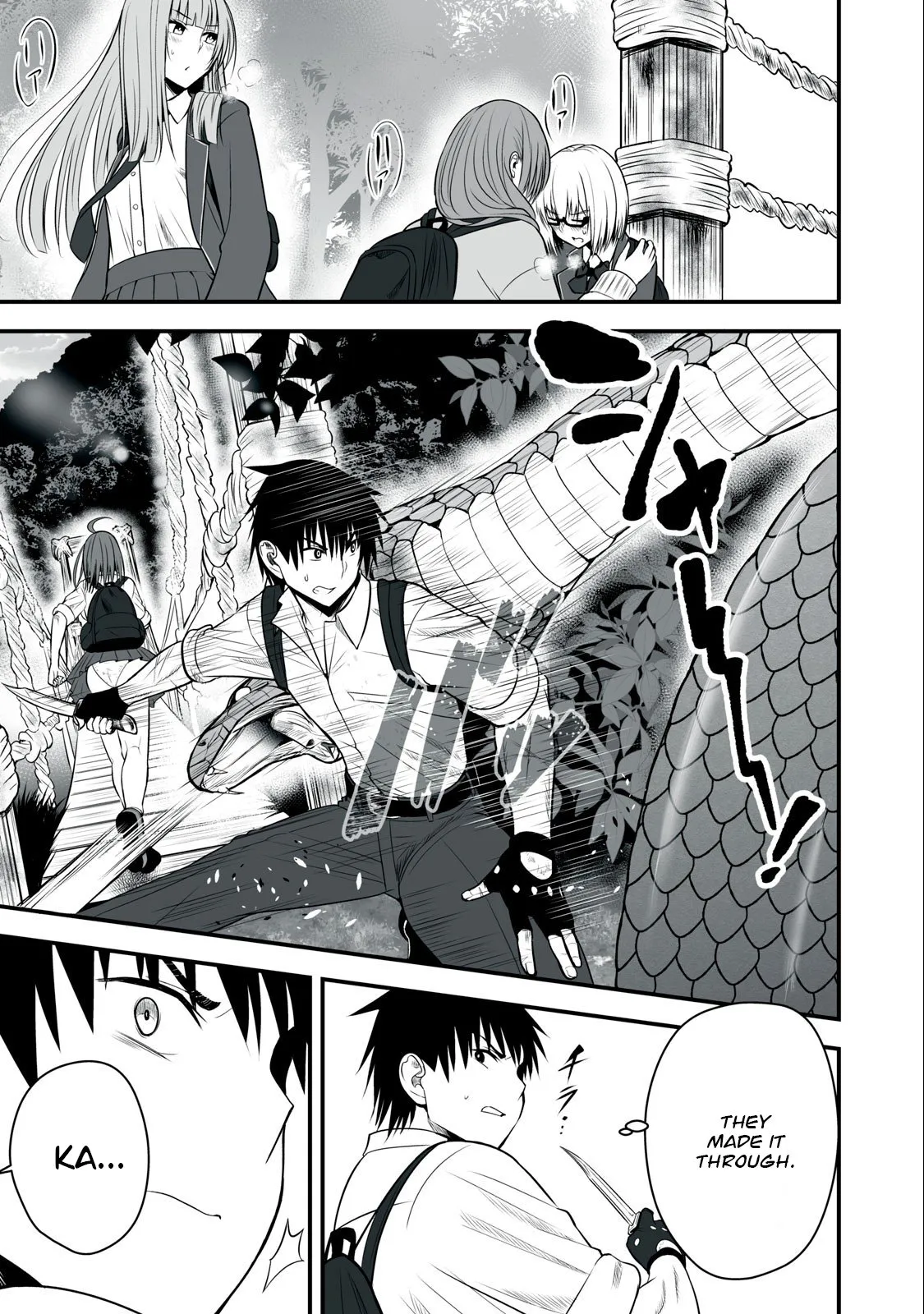 Isekai Rakuraku Survival ~Seizon Skill Kyousha no Ore ga Bishoujo Yonin to Class Mujintou Seikatsu~