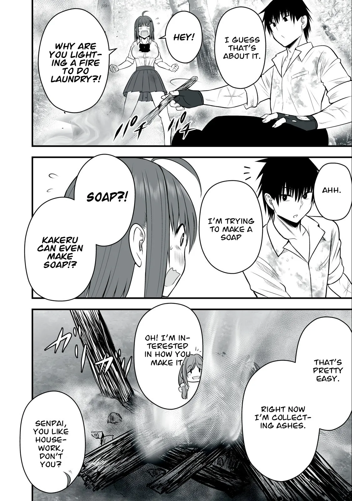 Isekai Rakuraku Survival ~Seizon Skill Kyousha no Ore ga Bishoujo Yonin to Class Mujintou Seikatsu~