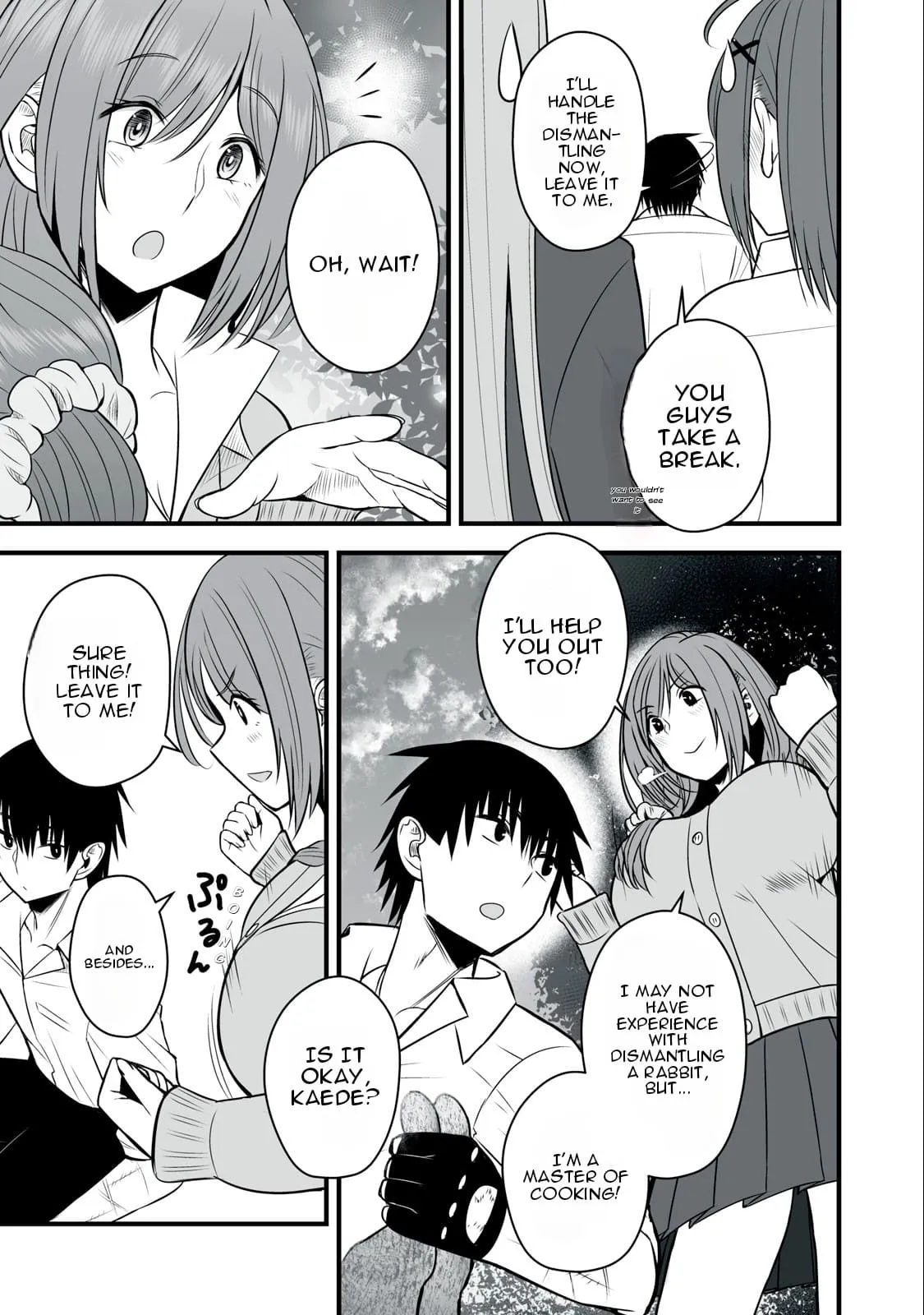 Isekai Rakuraku Survival ~Seizon Skill Kyousha no Ore ga Bishoujo Yonin to Class Mujintou Seikatsu~