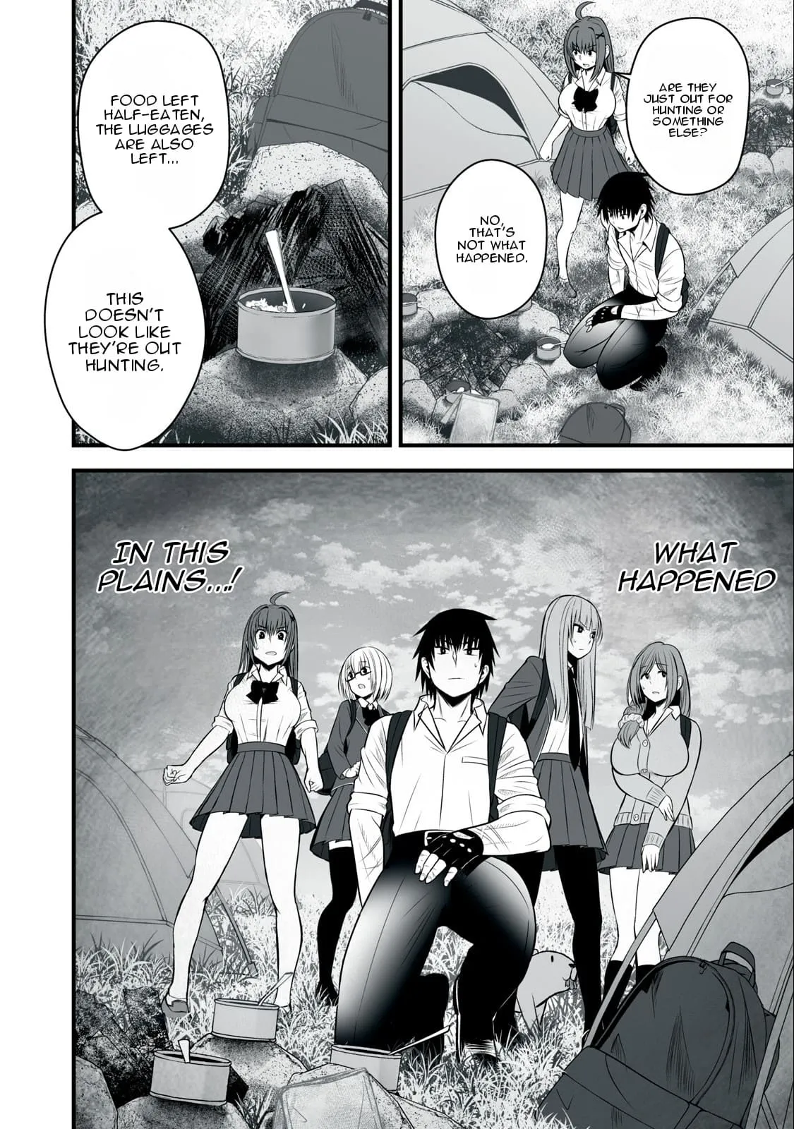 Isekai Rakuraku Survival ~Seizon Skill Kyousha no Ore ga Bishoujo Yonin to Class Mujintou Seikatsu~