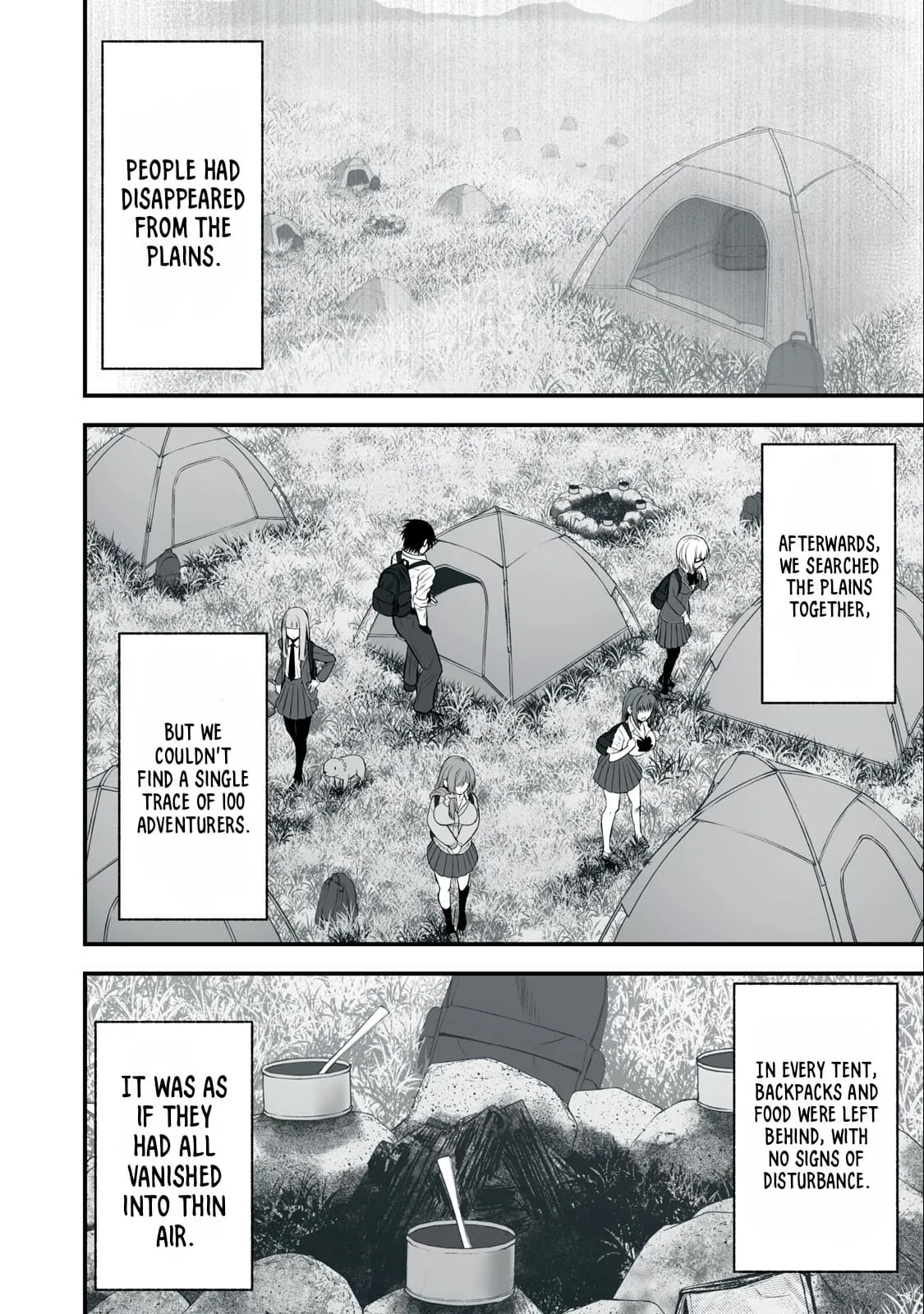 Isekai Rakuraku Survival ~Seizon Skill Kyousha no Ore ga Bishoujo Yonin to Class Mujintou Seikatsu~
