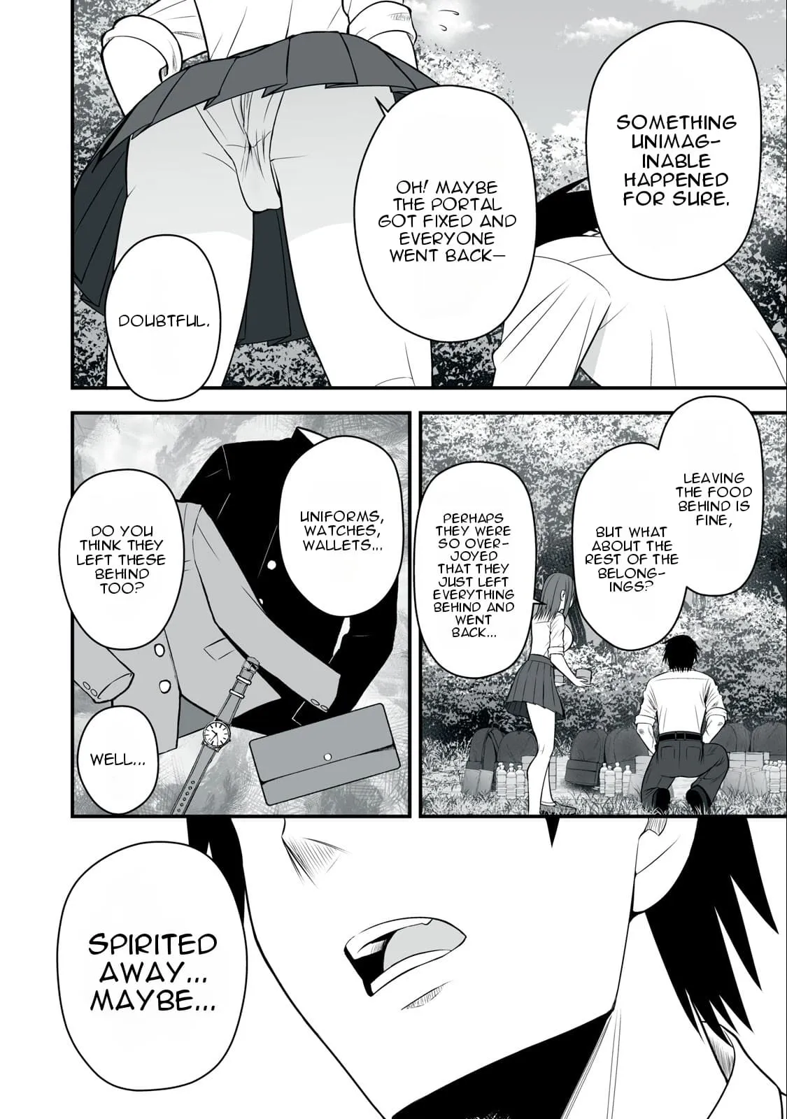 Isekai Rakuraku Survival ~Seizon Skill Kyousha no Ore ga Bishoujo Yonin to Class Mujintou Seikatsu~