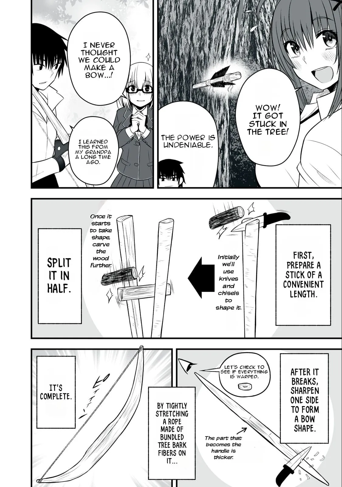 Isekai Rakuraku Survival ~Seizon Skill Kyousha no Ore ga Bishoujo Yonin to Class Mujintou Seikatsu~