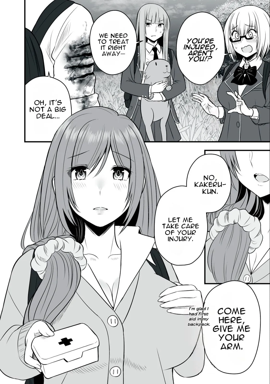 Isekai Rakuraku Survival ~Seizon Skill Kyousha no Ore ga Bishoujo Yonin to Class Mujintou Seikatsu~
