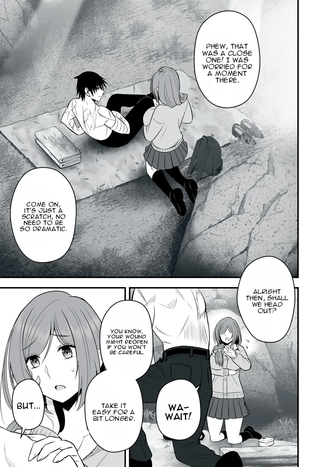 Isekai Rakuraku Survival ~Seizon Skill Kyousha no Ore ga Bishoujo Yonin to Class Mujintou Seikatsu~