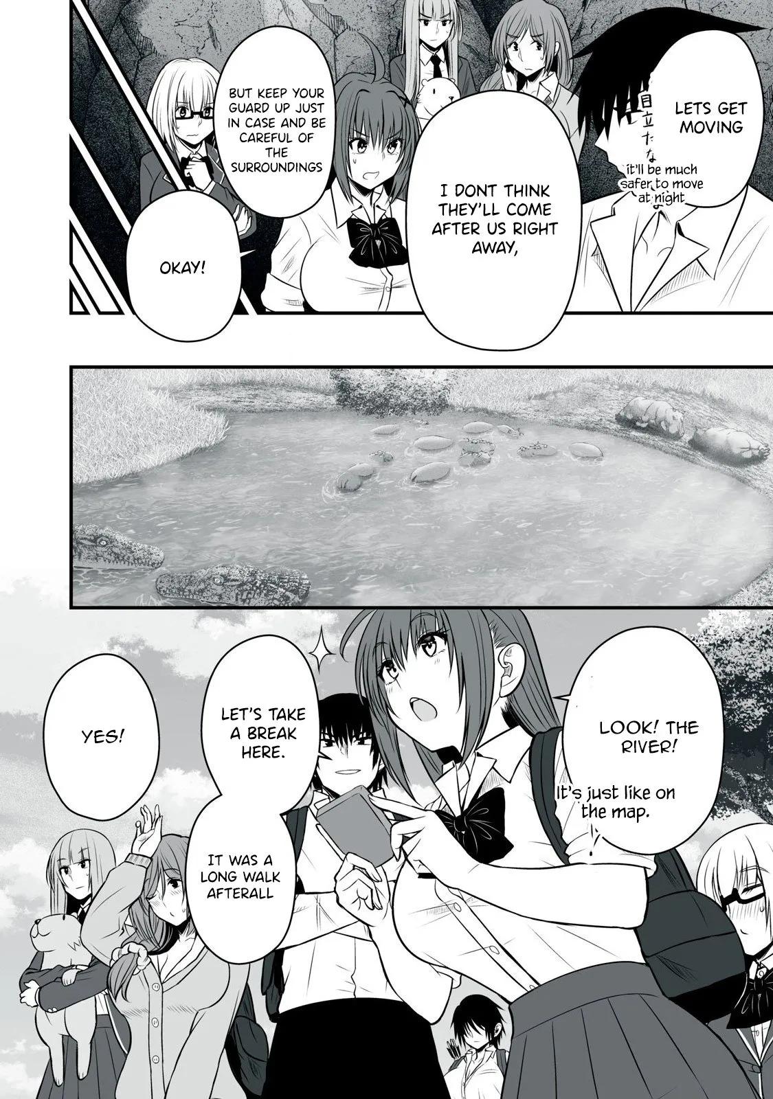 Isekai Rakuraku Survival ~Seizon Skill Kyousha no Ore ga Bishoujo Yonin to Class Mujintou Seikatsu~
