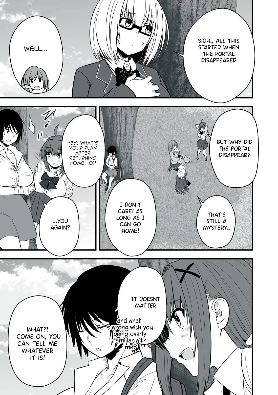 Isekai Rakuraku Survival ~Seizon Skill Kyousha no Ore ga Bishoujo Yonin to Class Mujintou Seikatsu~