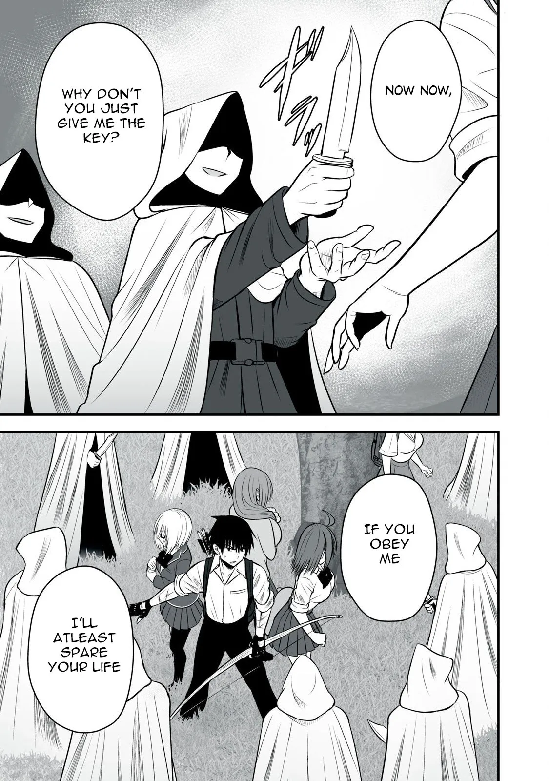 Isekai Rakuraku Survival ~Seizon Skill Kyousha no Ore ga Bishoujo Yonin to Class Mujintou Seikatsu~