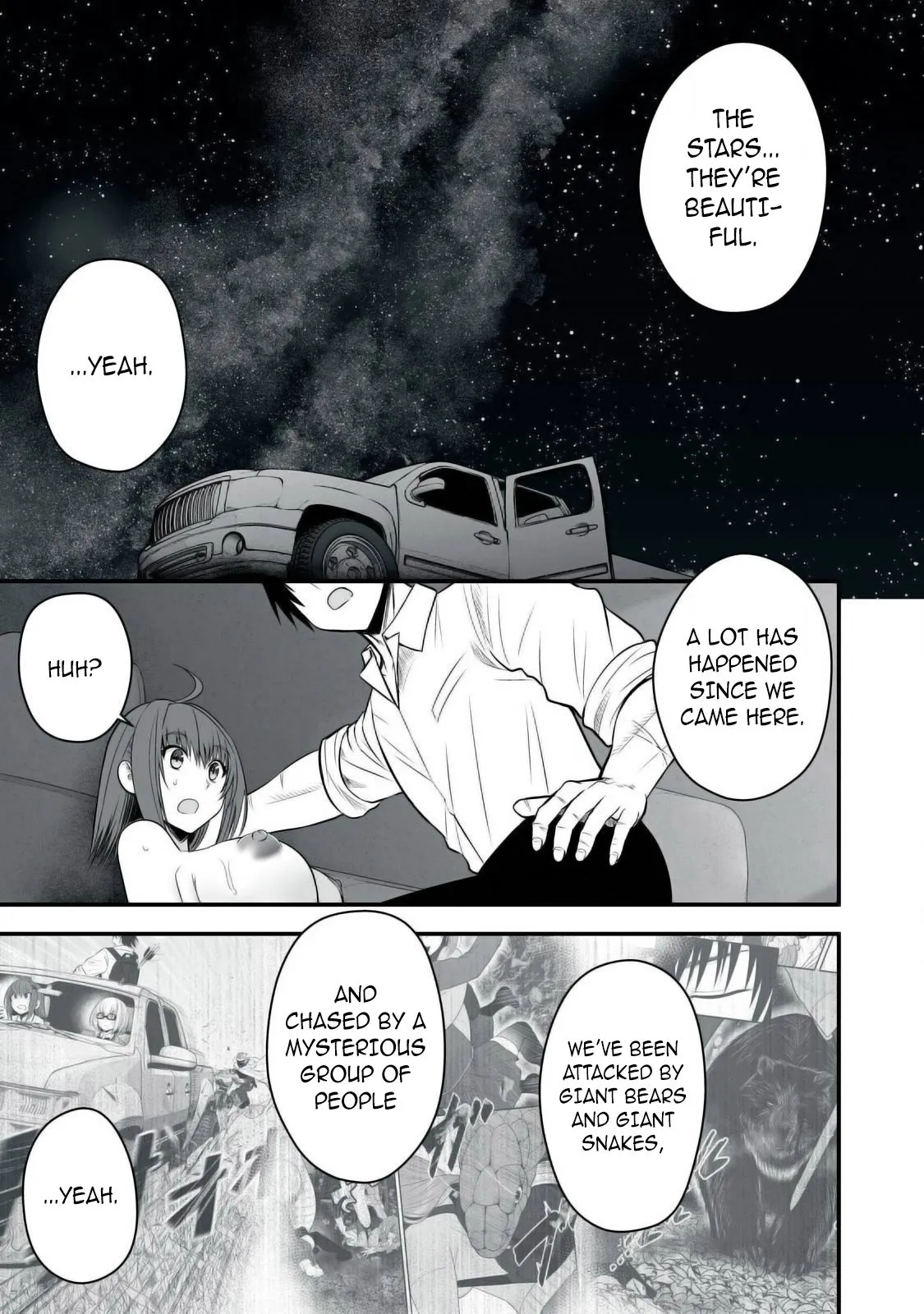 Isekai Rakuraku Survival ~Seizon Skill Kyousha no Ore ga Bishoujo Yonin to Class Mujintou Seikatsu~