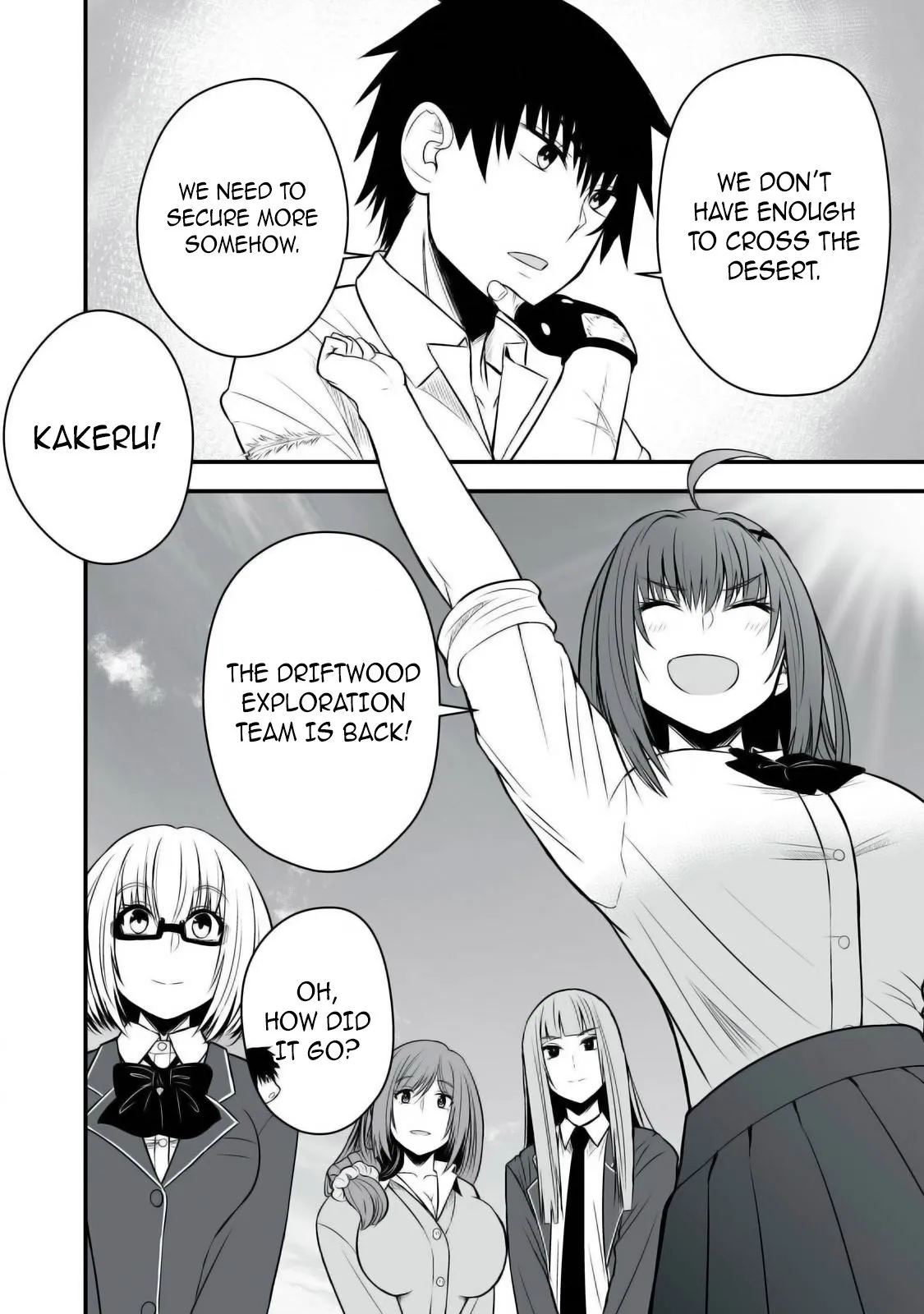 Isekai Rakuraku Survival ~Seizon Skill Kyousha no Ore ga Bishoujo Yonin to Class Mujintou Seikatsu~