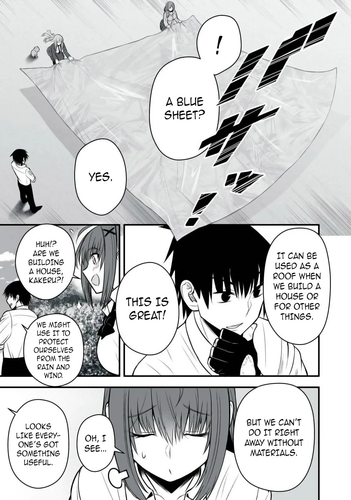 Isekai Rakuraku Survival ~Seizon Skill Kyousha no Ore ga Bishoujo Yonin to Class Mujintou Seikatsu~