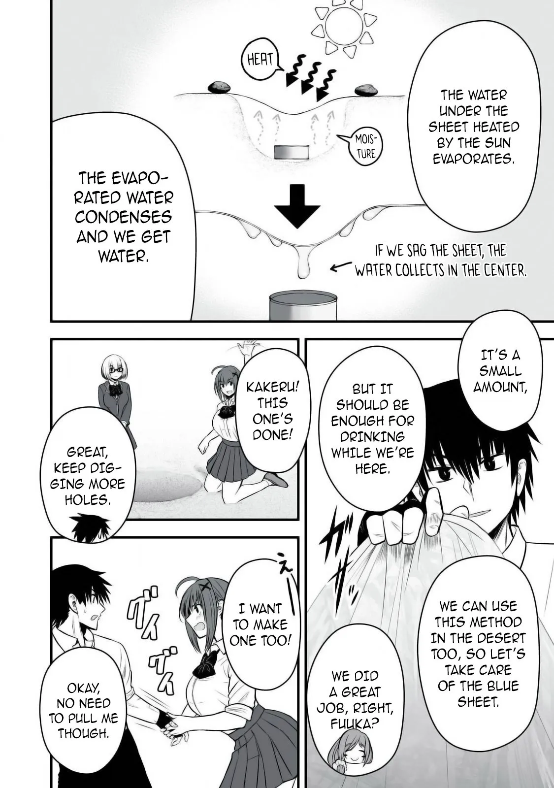 Isekai Rakuraku Survival ~Seizon Skill Kyousha no Ore ga Bishoujo Yonin to Class Mujintou Seikatsu~