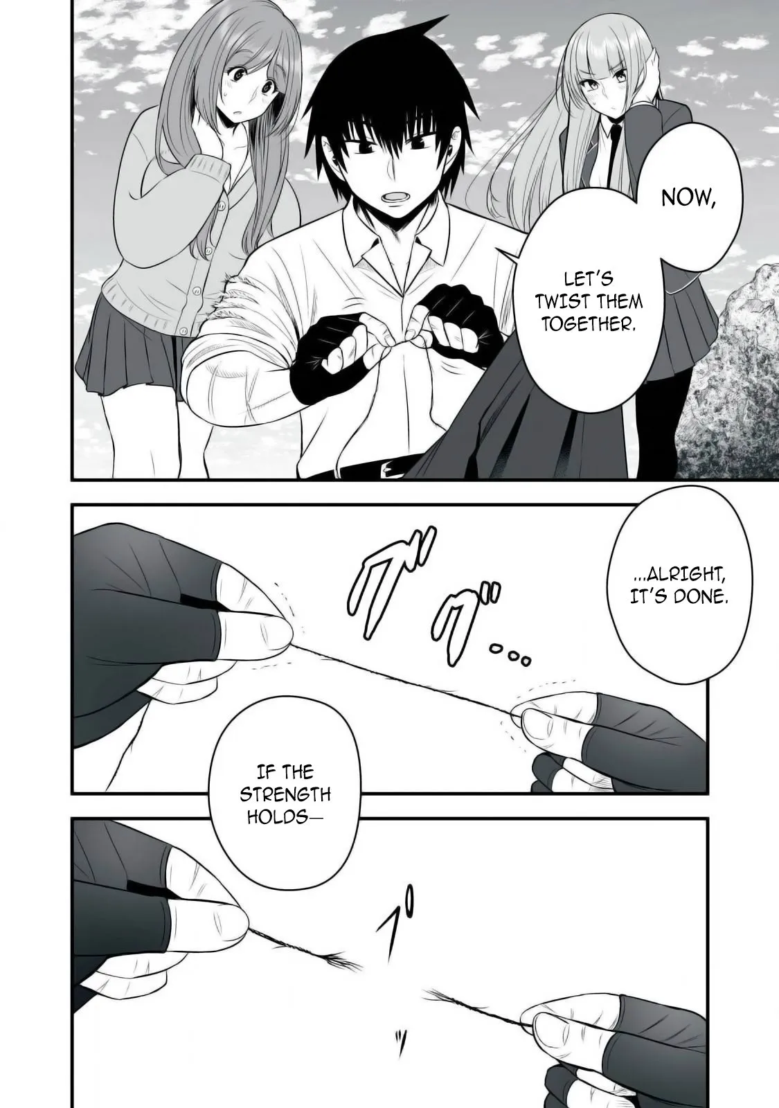 Isekai Rakuraku Survival ~Seizon Skill Kyousha no Ore ga Bishoujo Yonin to Class Mujintou Seikatsu~