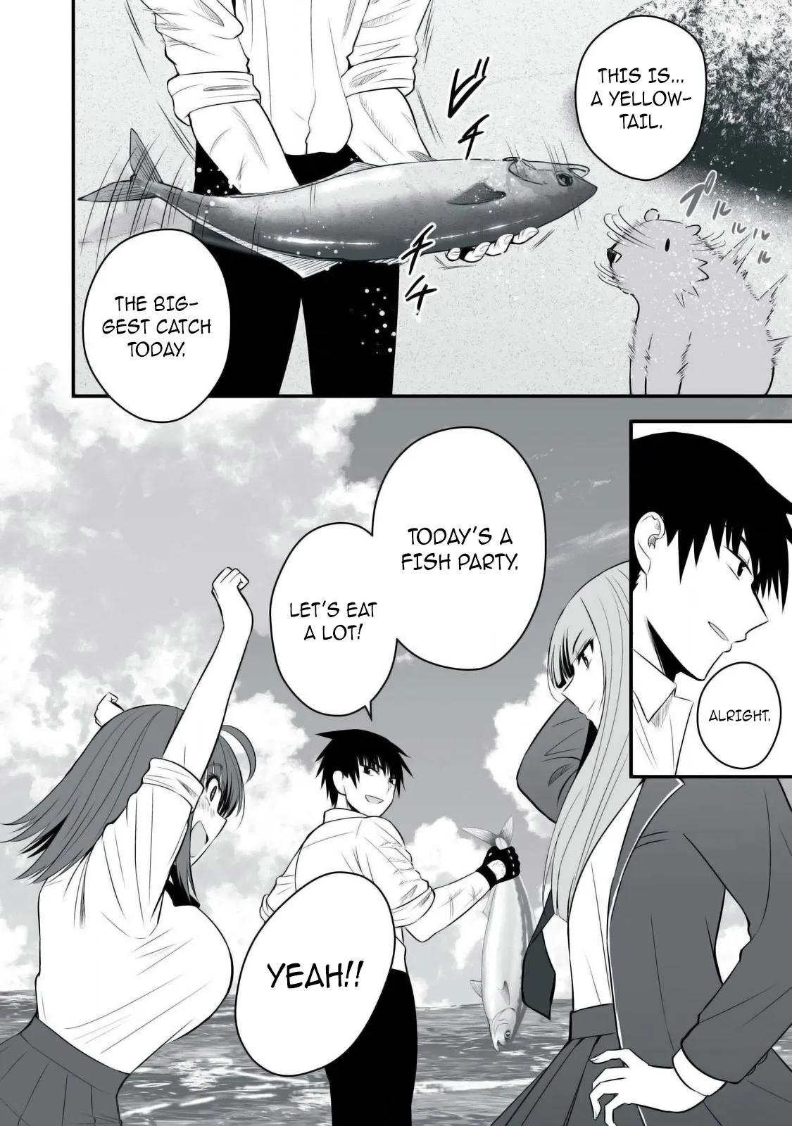 Isekai Rakuraku Survival ~Seizon Skill Kyousha no Ore ga Bishoujo Yonin to Class Mujintou Seikatsu~
