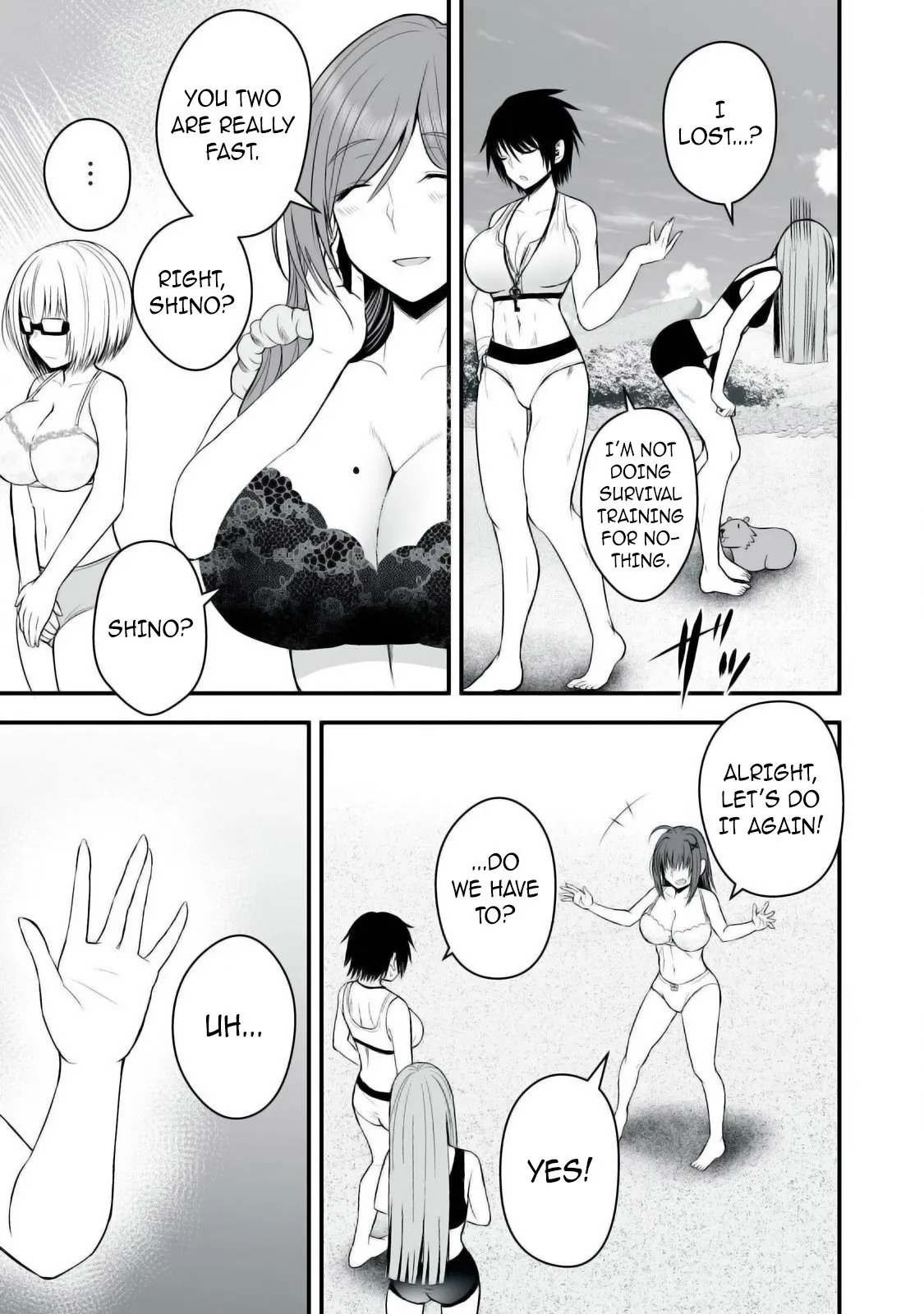 Isekai Rakuraku Survival ~Seizon Skill Kyousha no Ore ga Bishoujo Yonin to Class Mujintou Seikatsu~