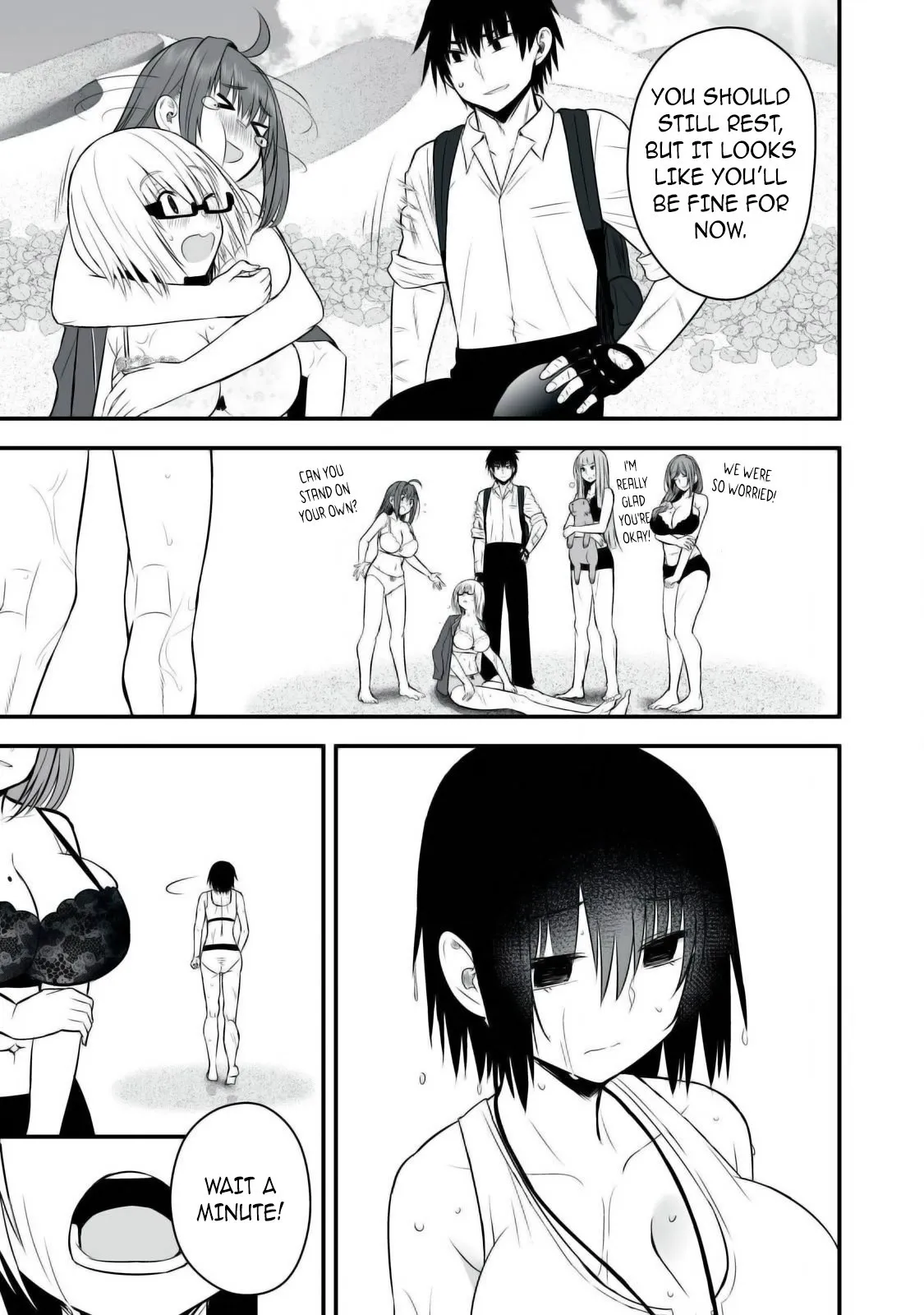 Isekai Rakuraku Survival ~Seizon Skill Kyousha no Ore ga Bishoujo Yonin to Class Mujintou Seikatsu~