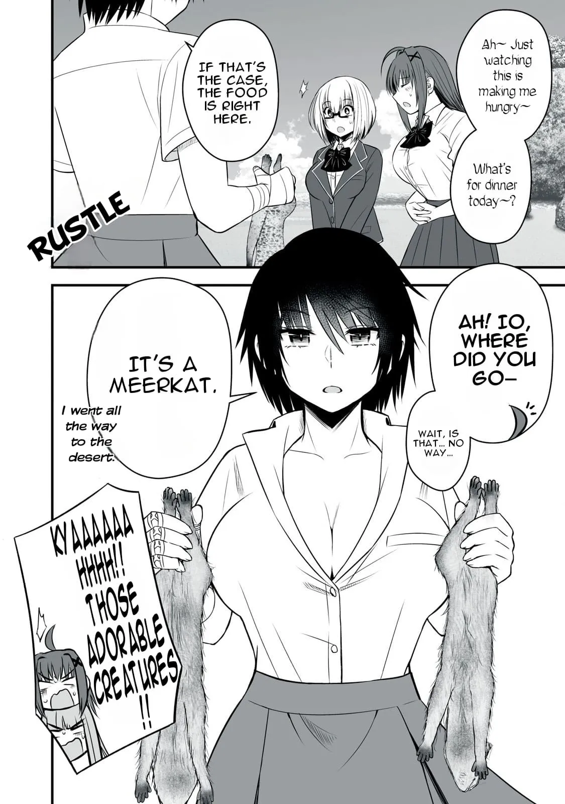 Isekai Rakuraku Survival ~Seizon Skill Kyousha no Ore ga Bishoujo Yonin to Class Mujintou Seikatsu~