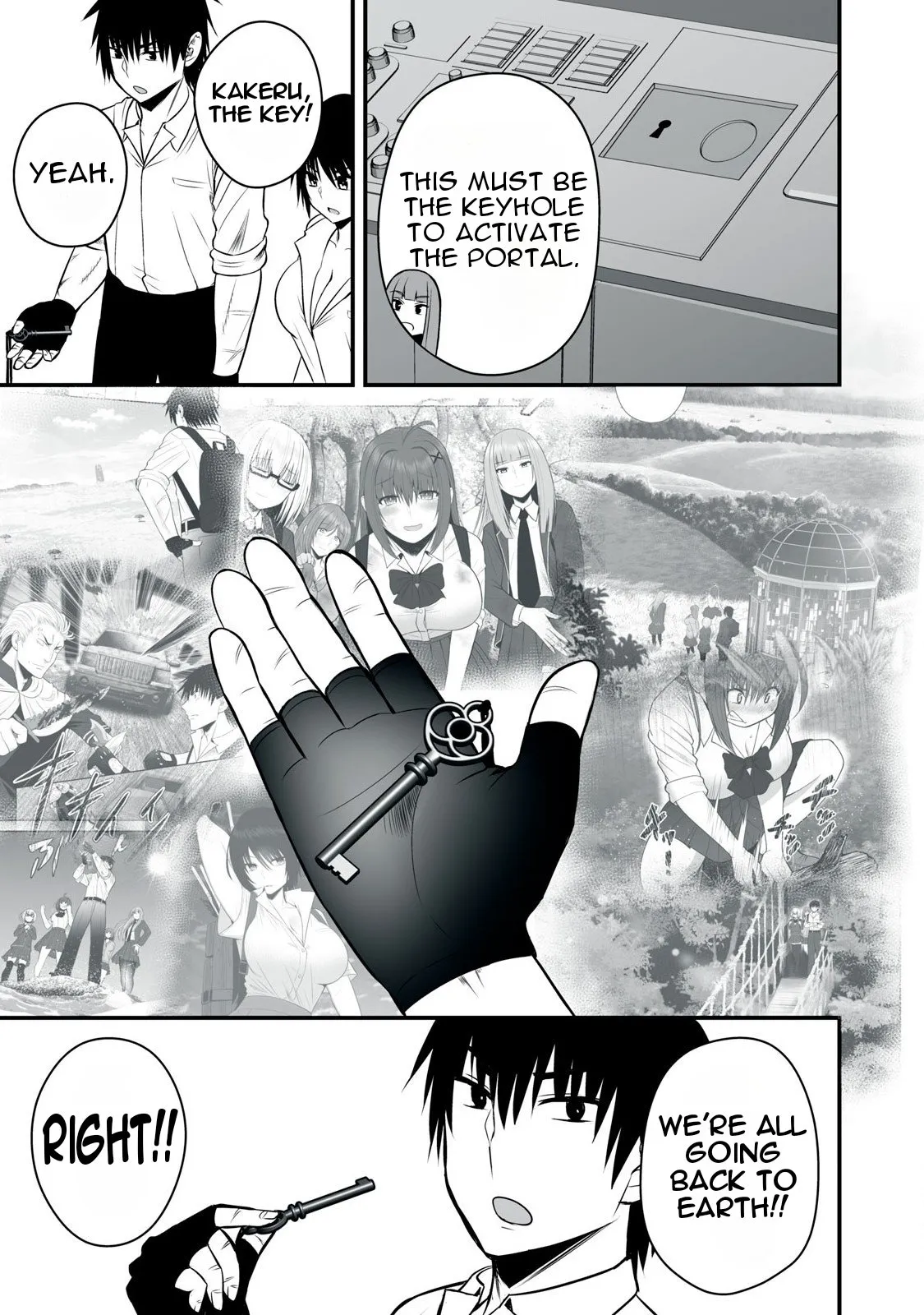 Isekai Rakuraku Survival ~Seizon Skill Kyousha no Ore ga Bishoujo Yonin to Class Mujintou Seikatsu~